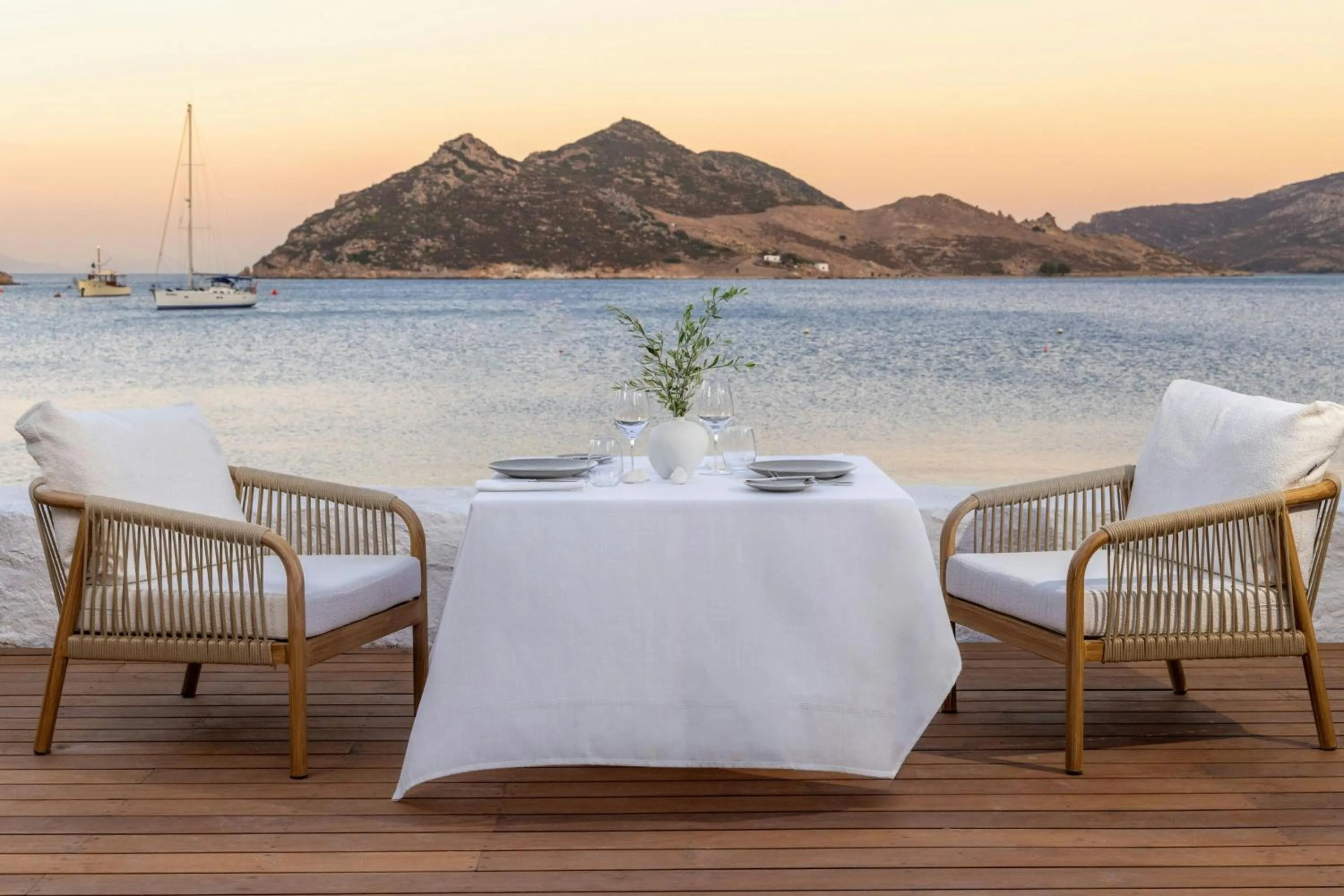 Restaurant/places to eat in Patmos Aktis, a Luxury Collection Resort & Spa, Greece