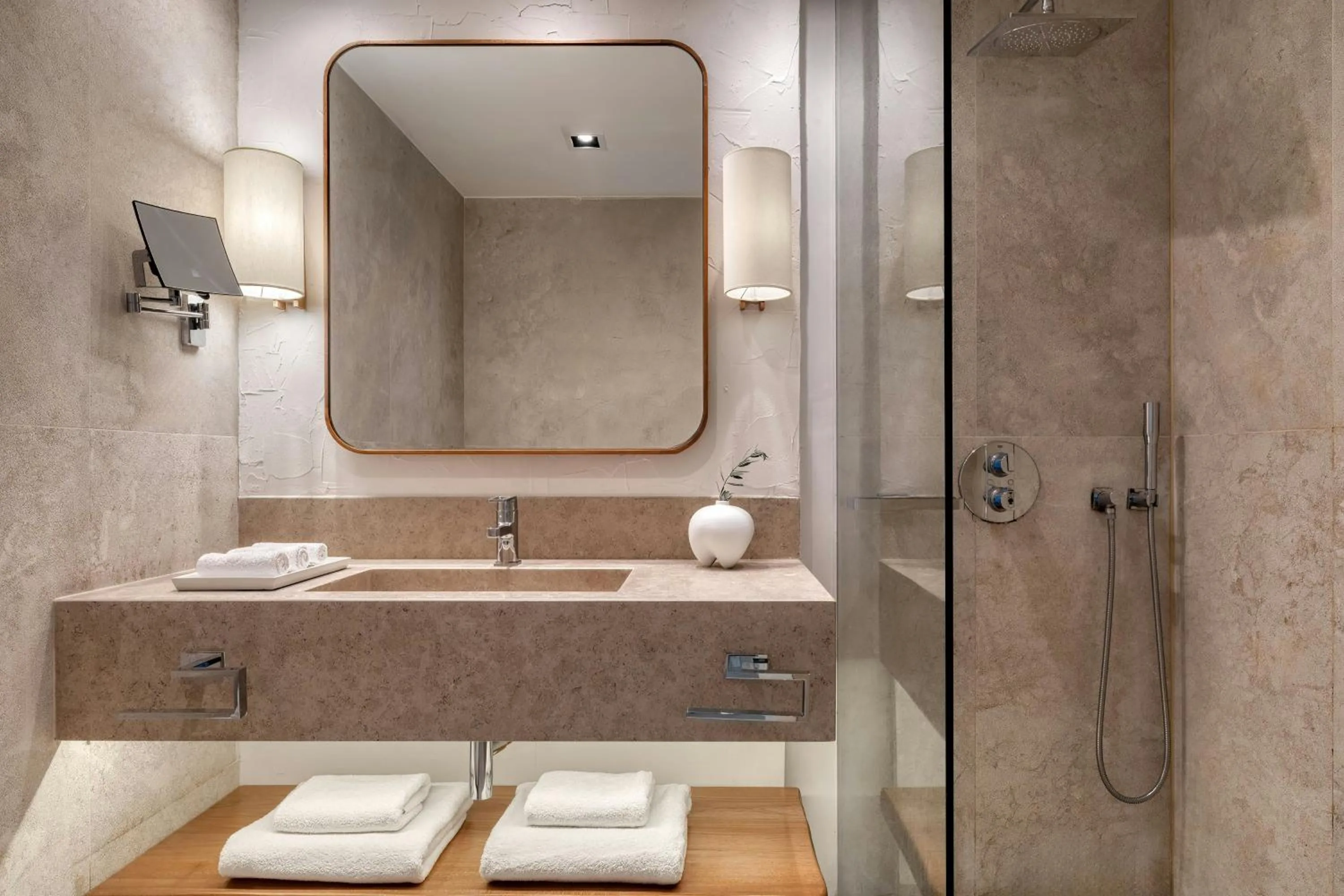 Bathroom in Patmos Aktis, a Luxury Collection Resort & Spa, Greece