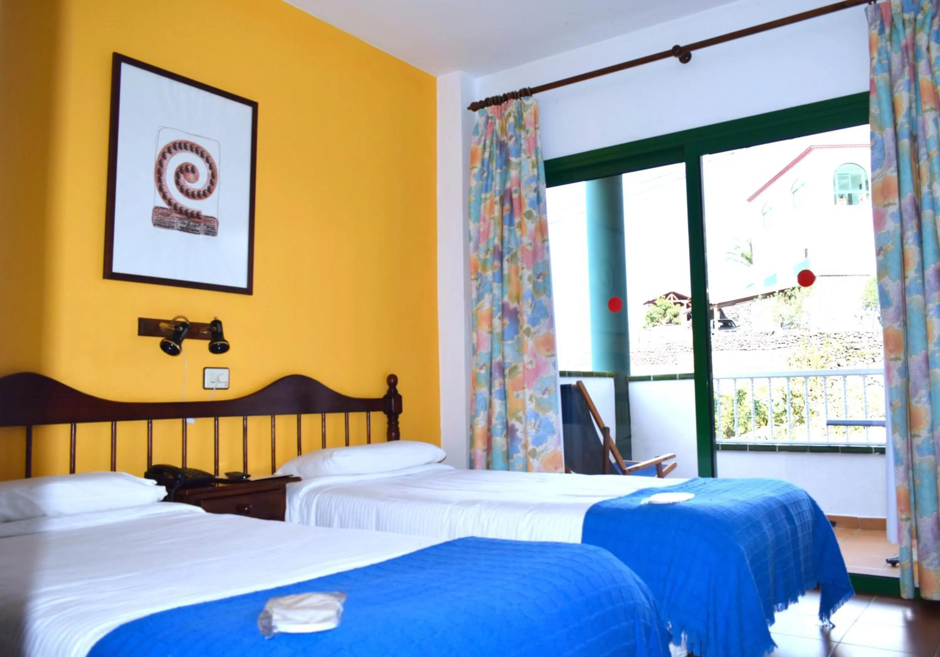 Bed in Hotel Ida Inés