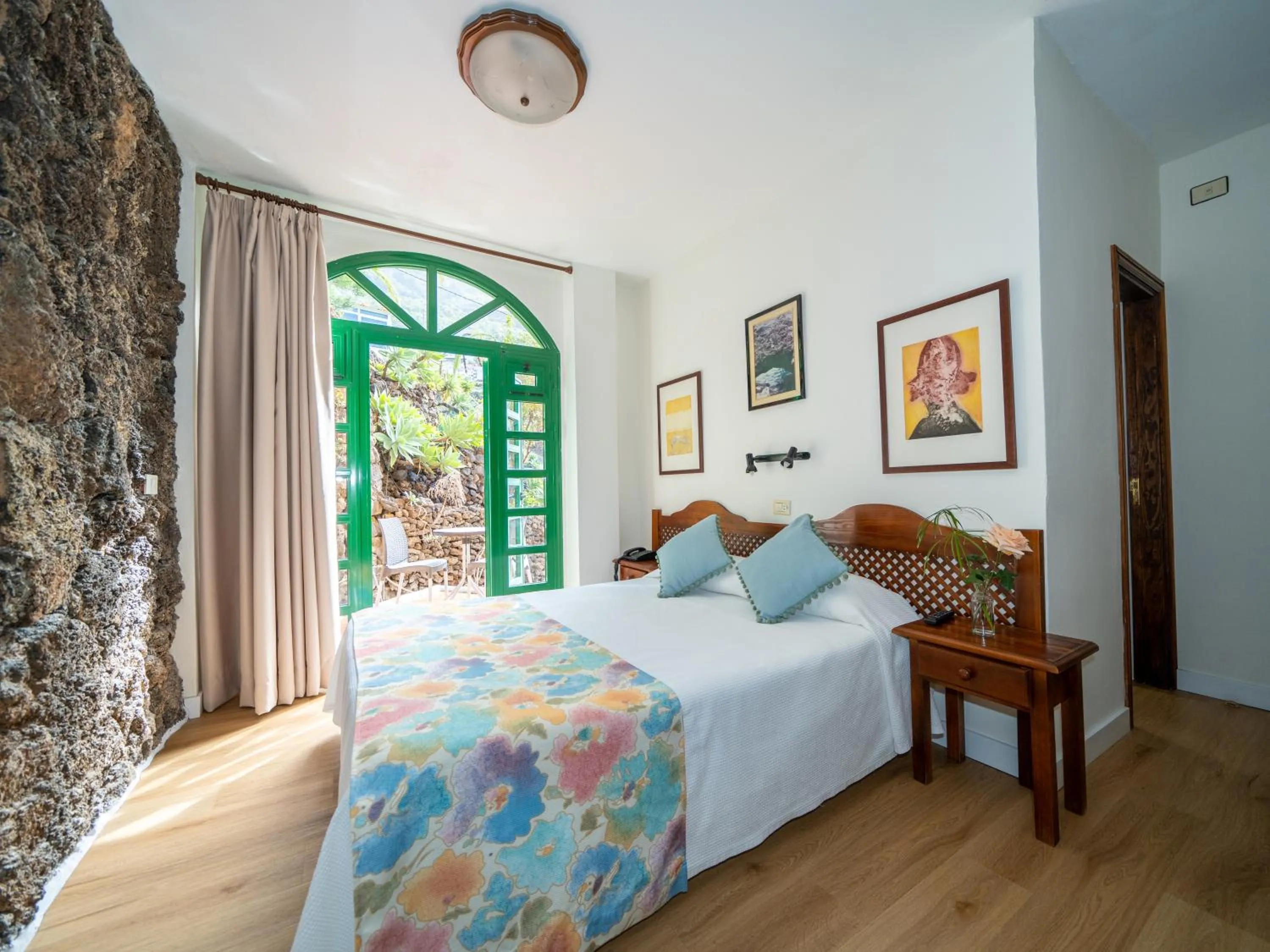 Bed in Hotel Ida Inés