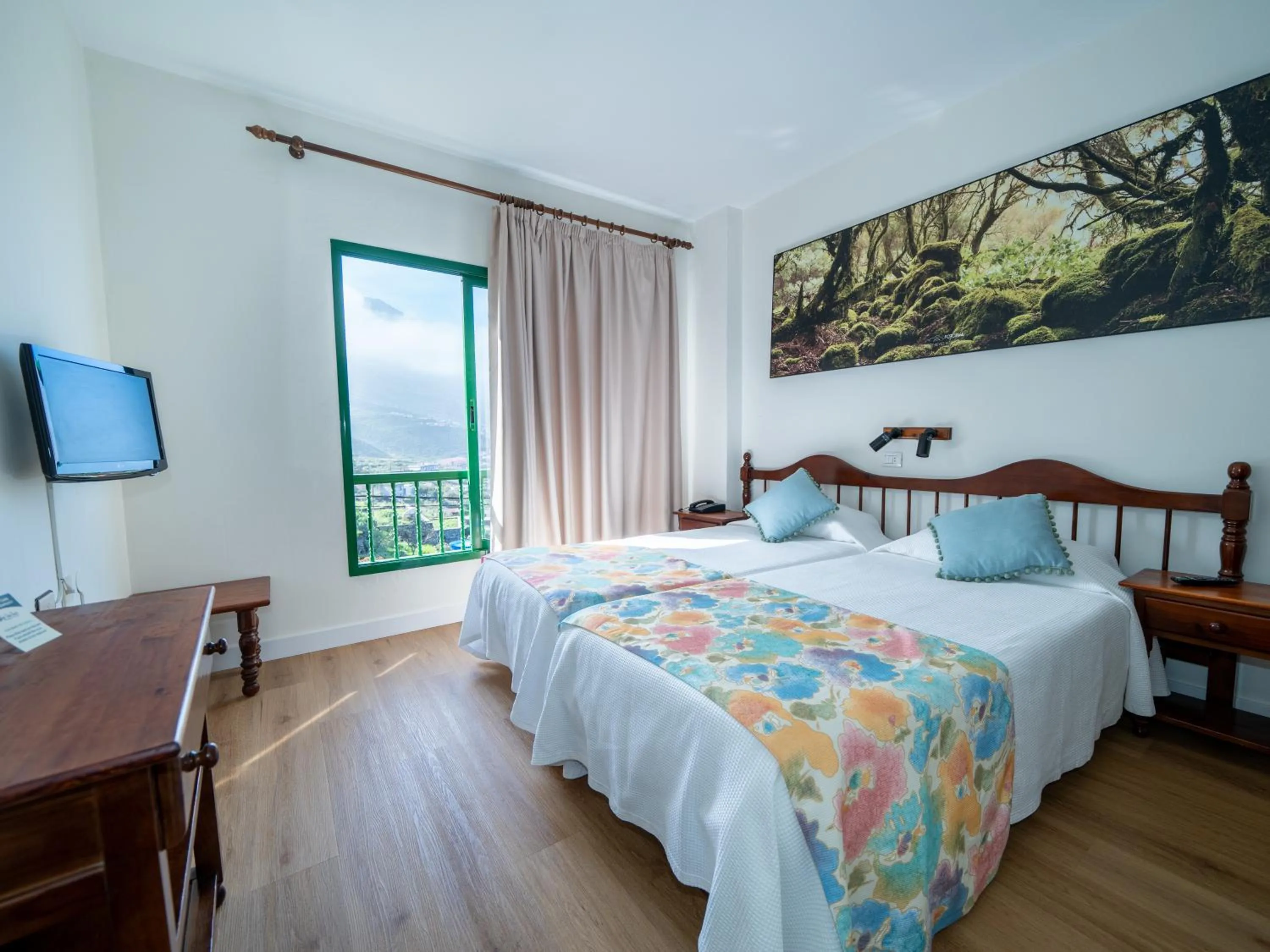 Bed in Hotel Ida Inés