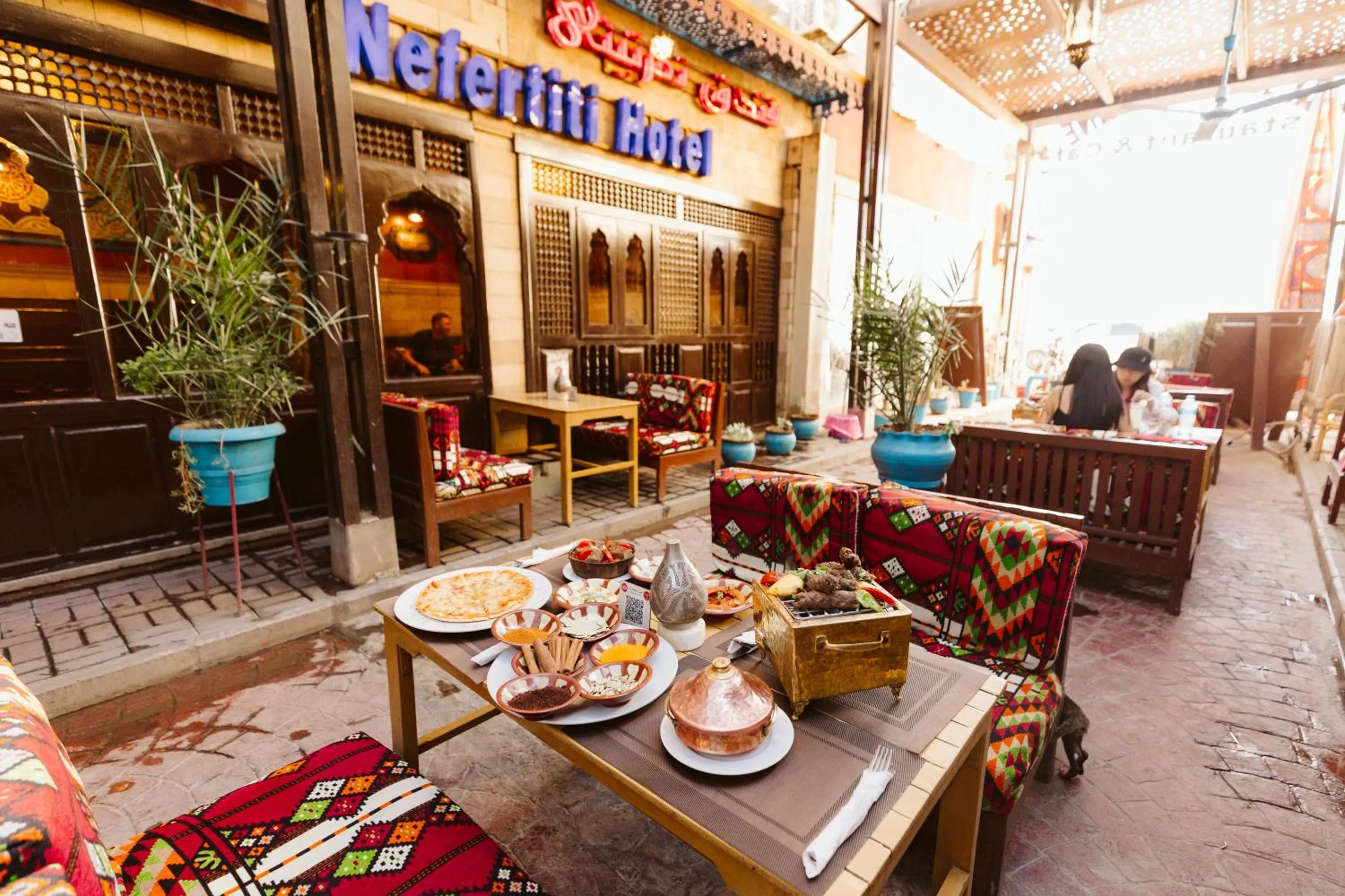 Street view in Nefertiti Hotel Luxor