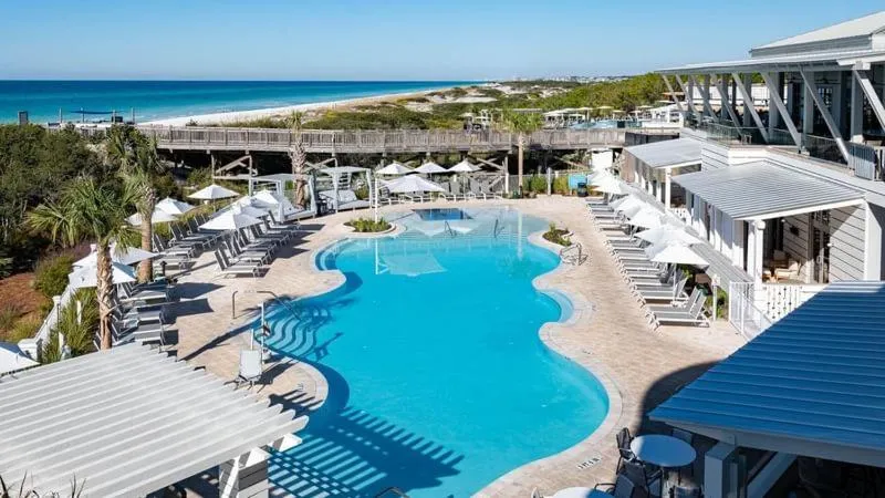 Swimming pool in WaterColor Inn & Resort