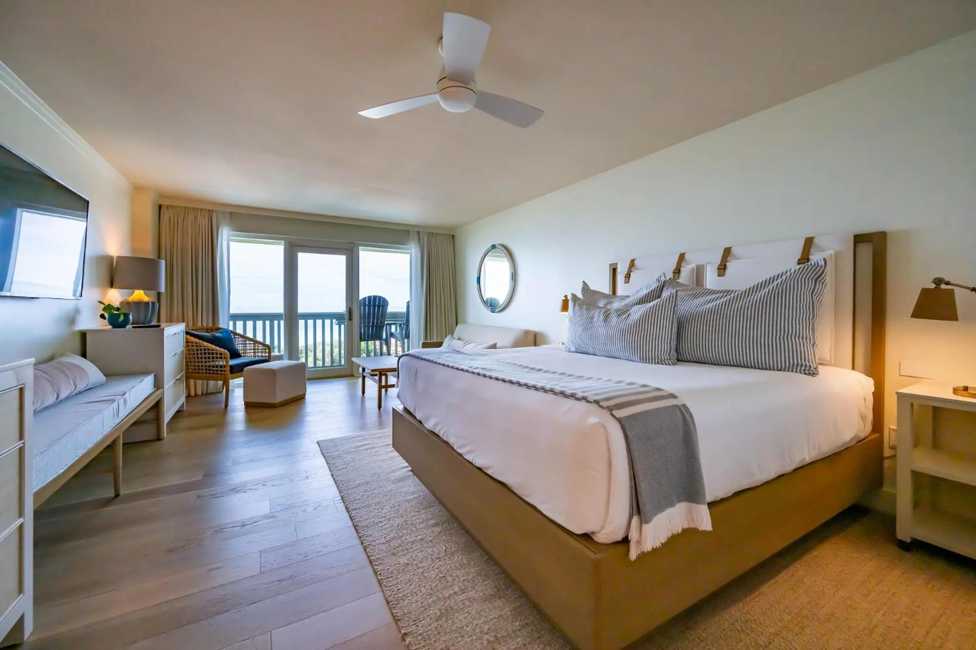 Bed in WaterColor Inn & Resort