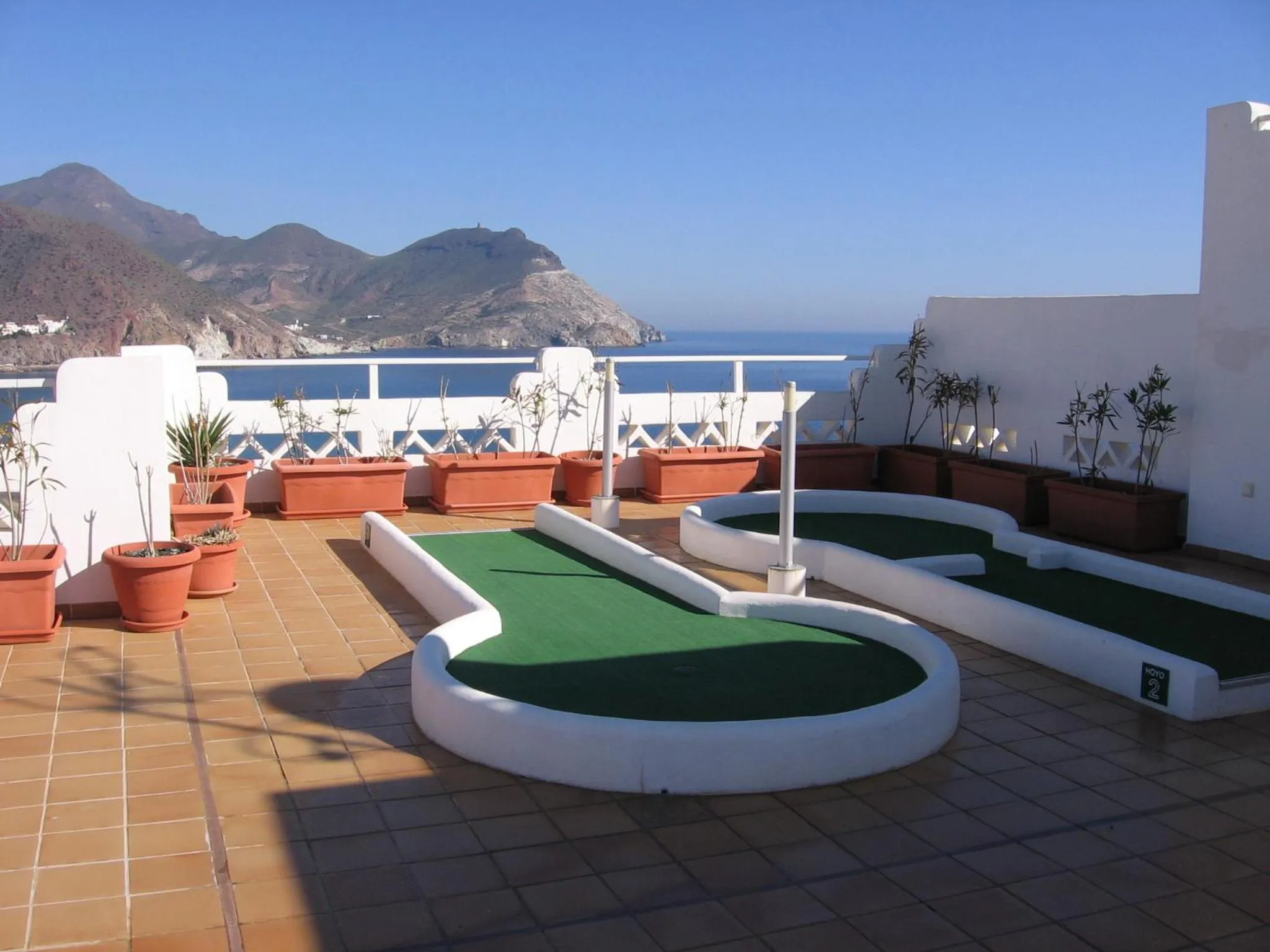 Minigolf in Apartahotel Vistamar San José