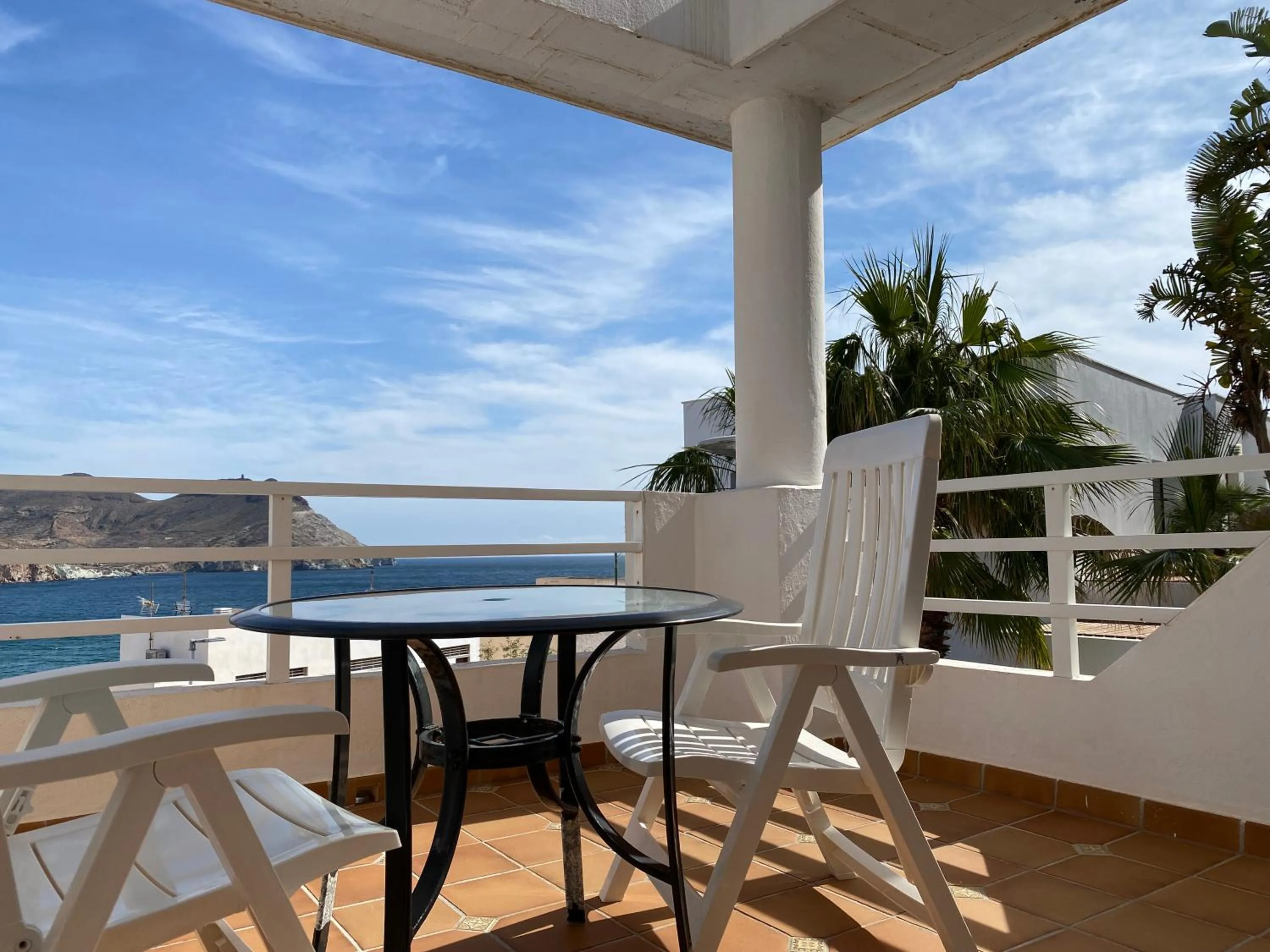 Sea view in Apartahotel Vistamar San José