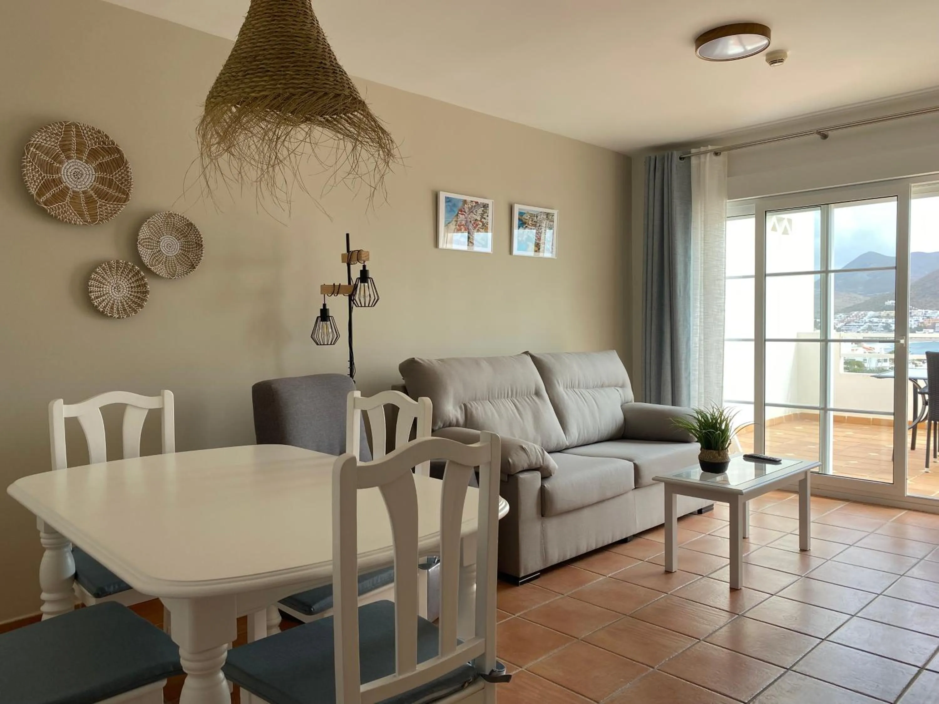 Living room in Apartahotel Vistamar San José