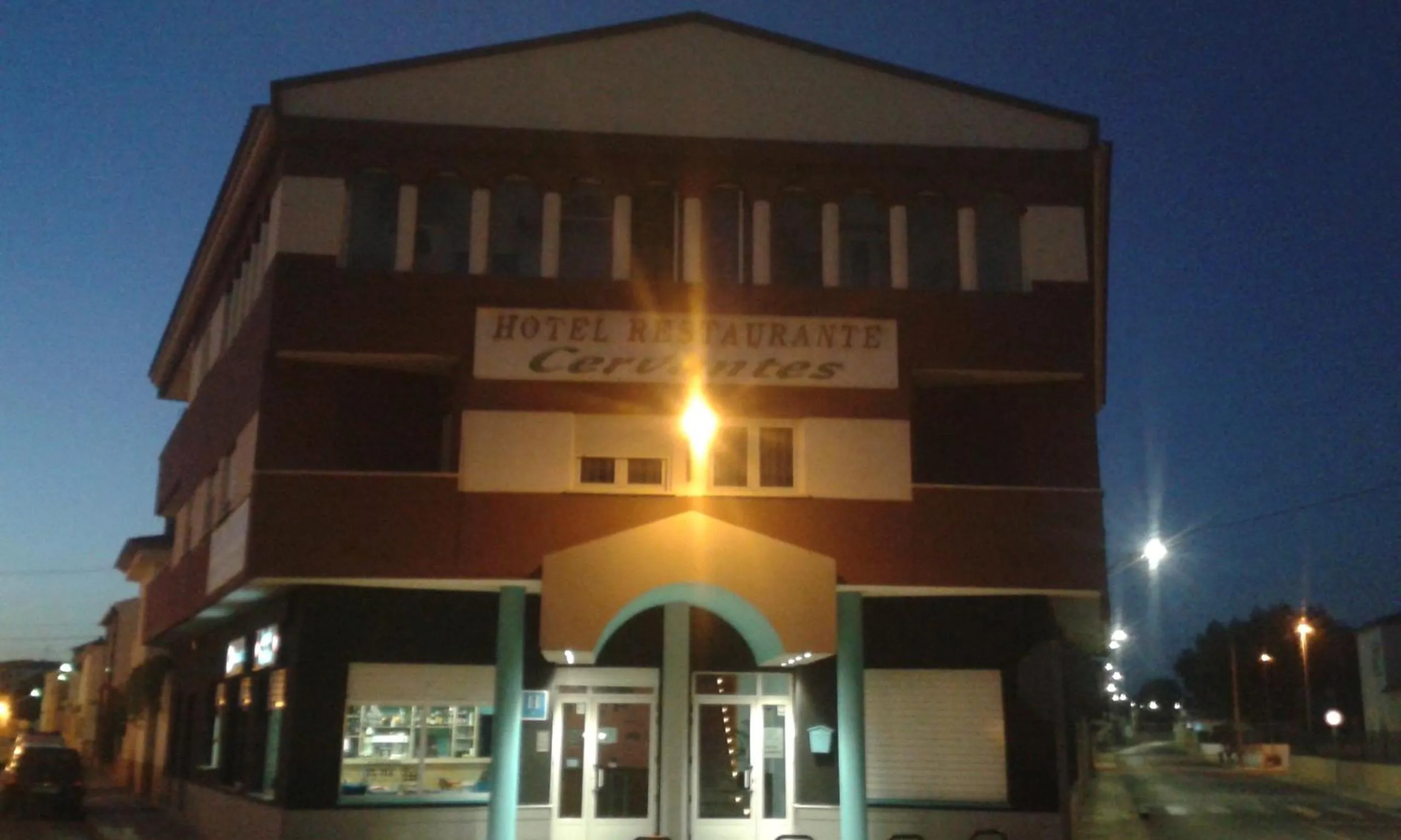 Facade/entrance in Hotel Cervantes
