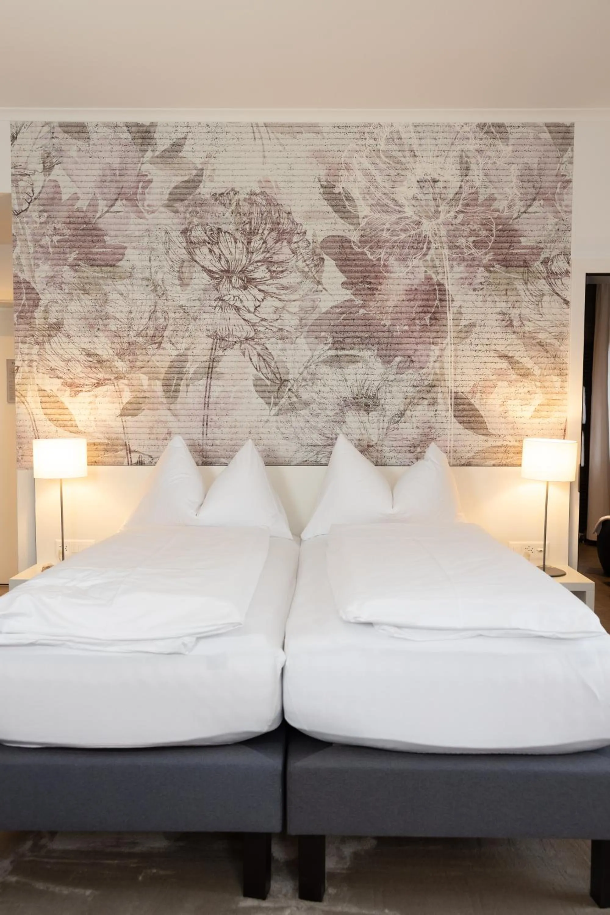 Bed in Hotel Vitznauerhof - Lifestyle Hideaway at Lake Lucerne