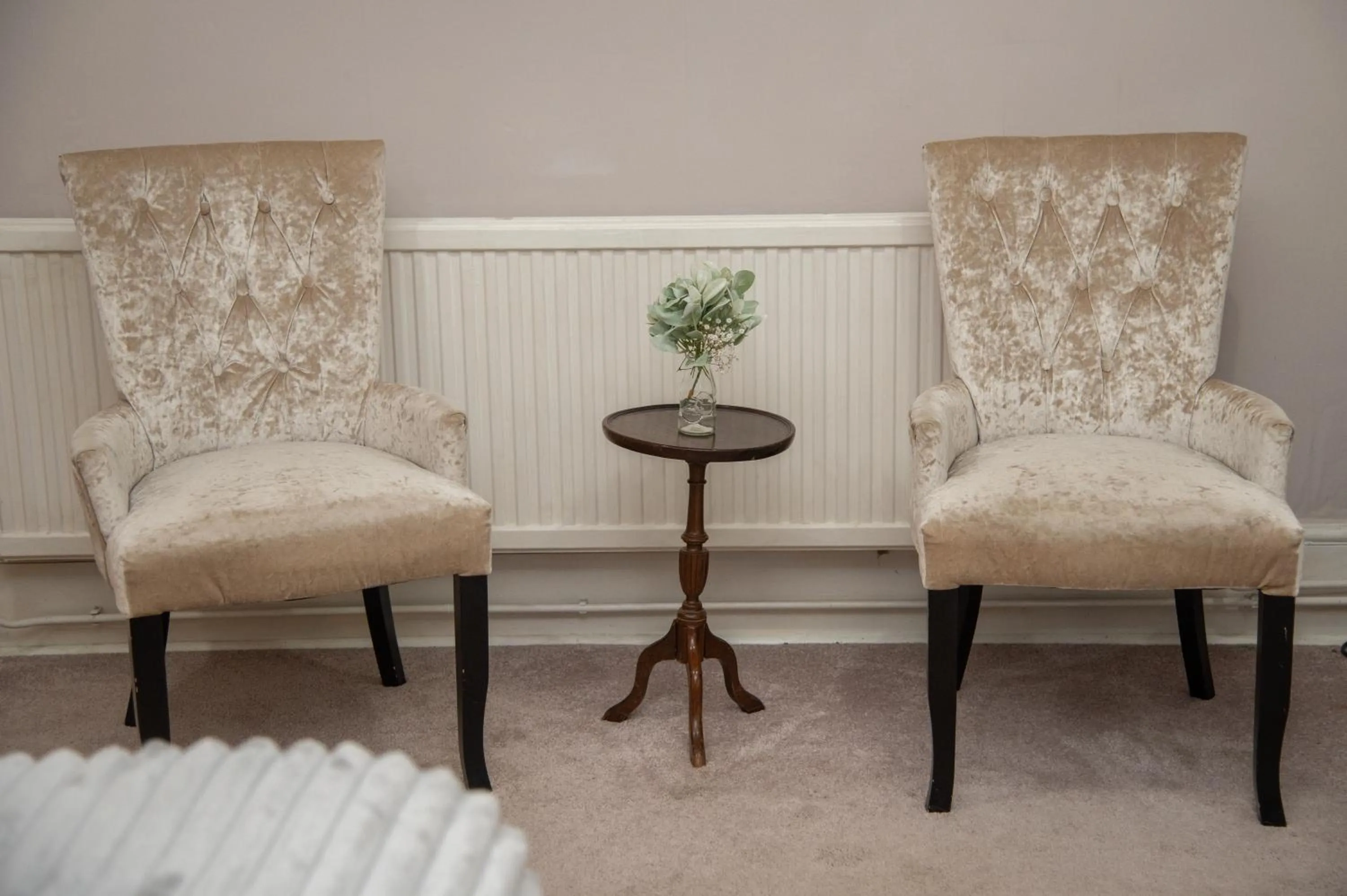 Seating area in The Cherry Tree Guest House