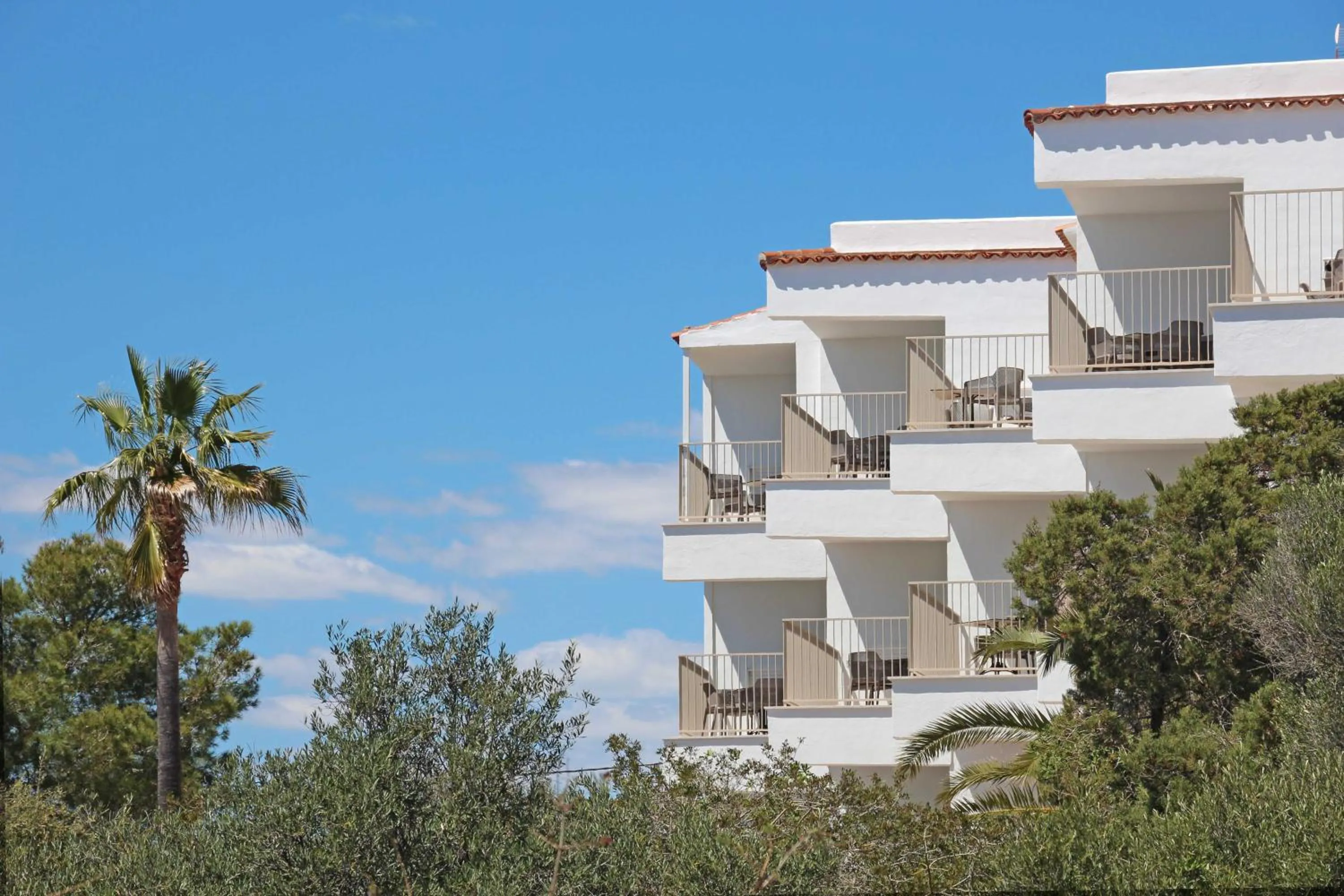 Property building in Aparthotel Niu d´Aus