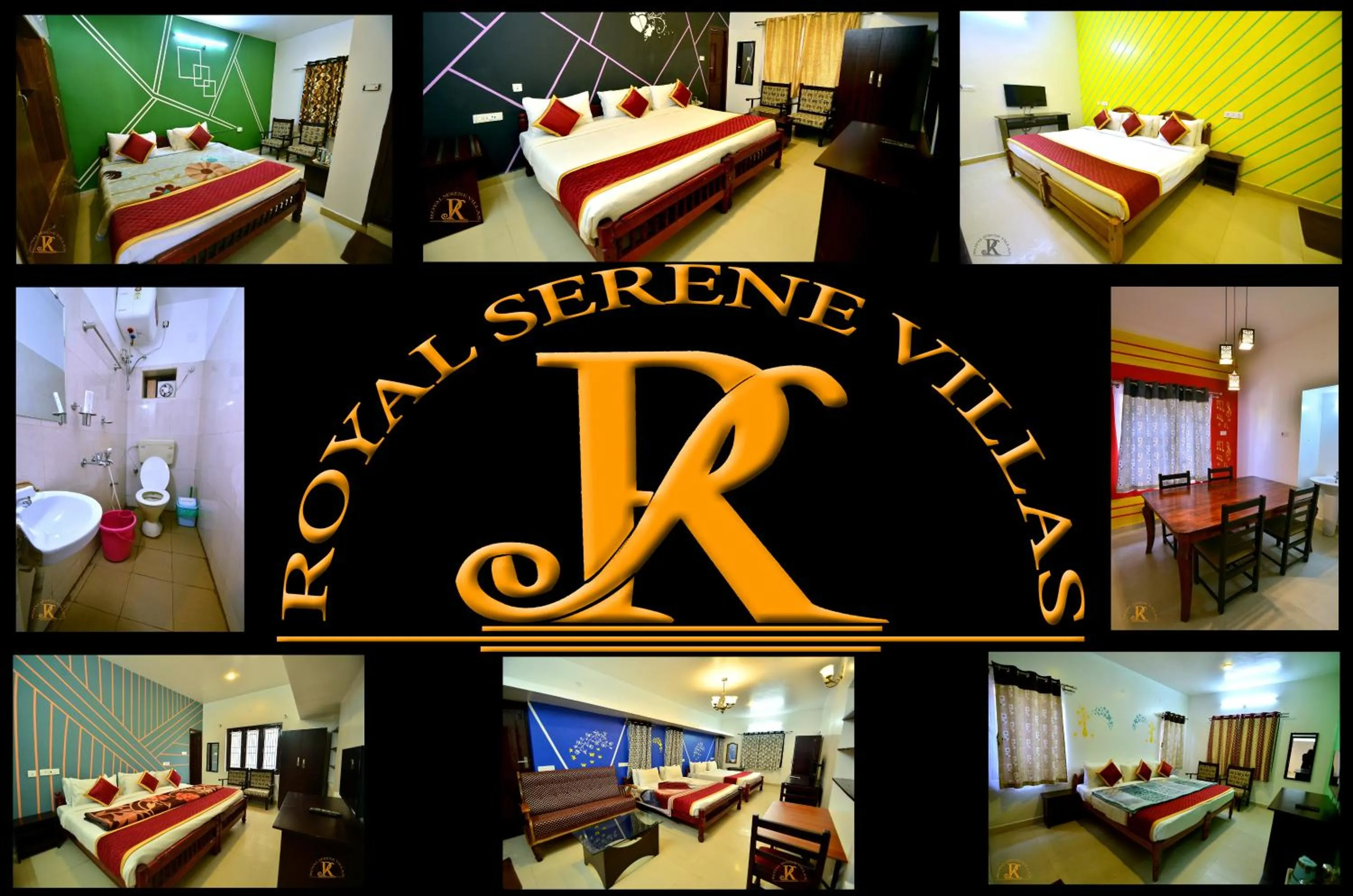 Text overlay, Bed in Royal Serene Villas