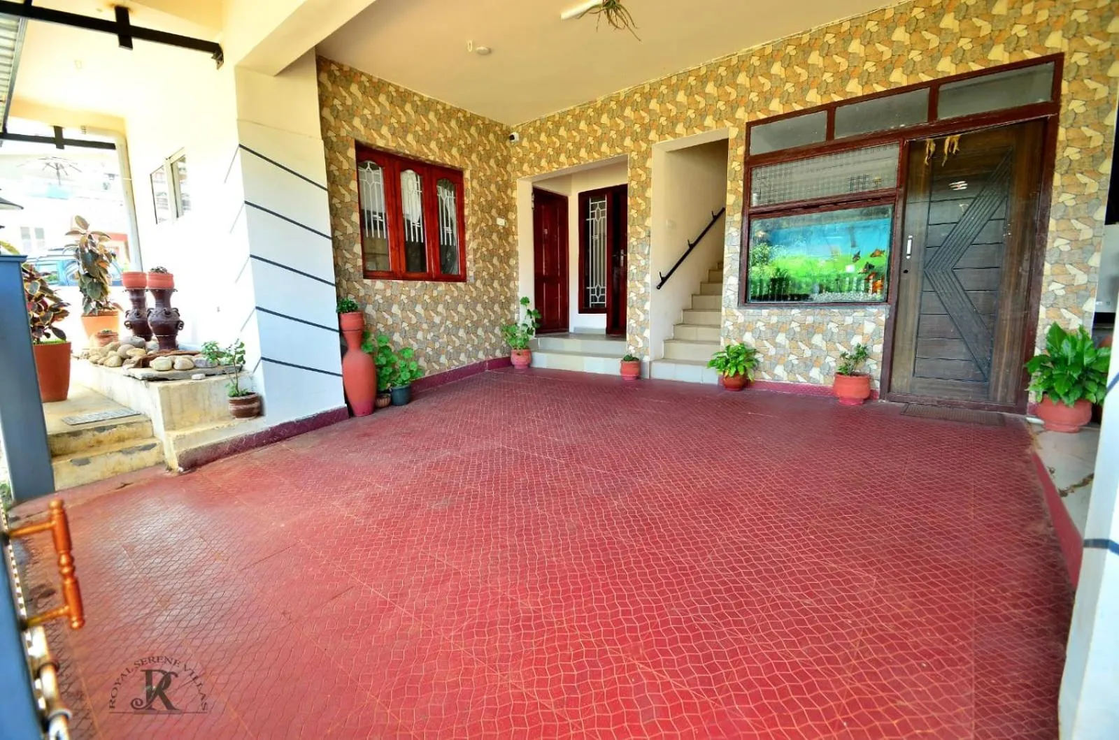 Parking in Royal Serene Villas