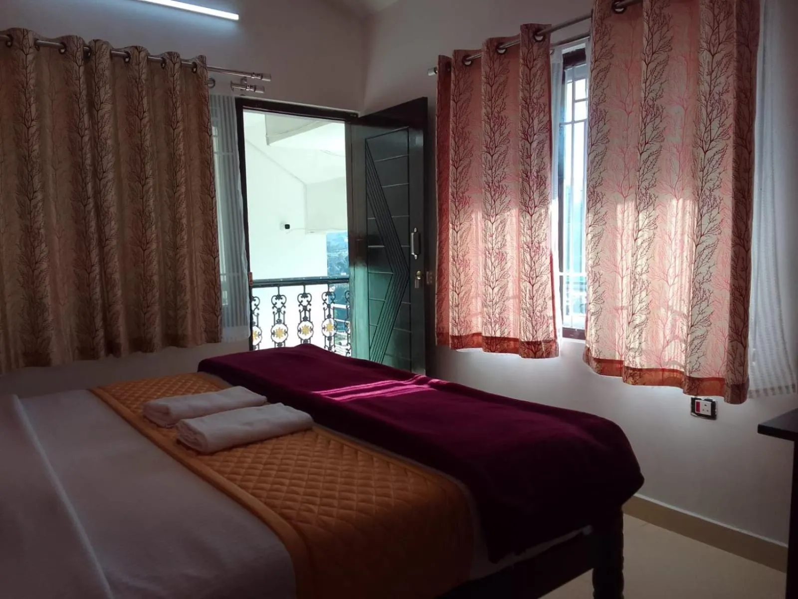 Bed in Royal Serene Villas