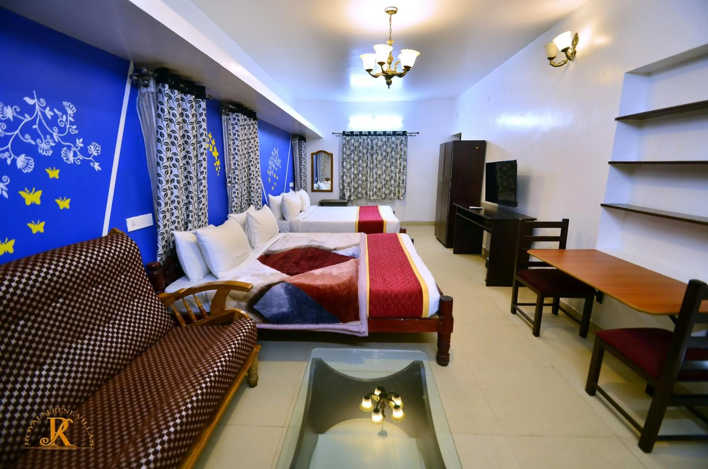 Photo of the whole room, Bed in Royal Serene Villas