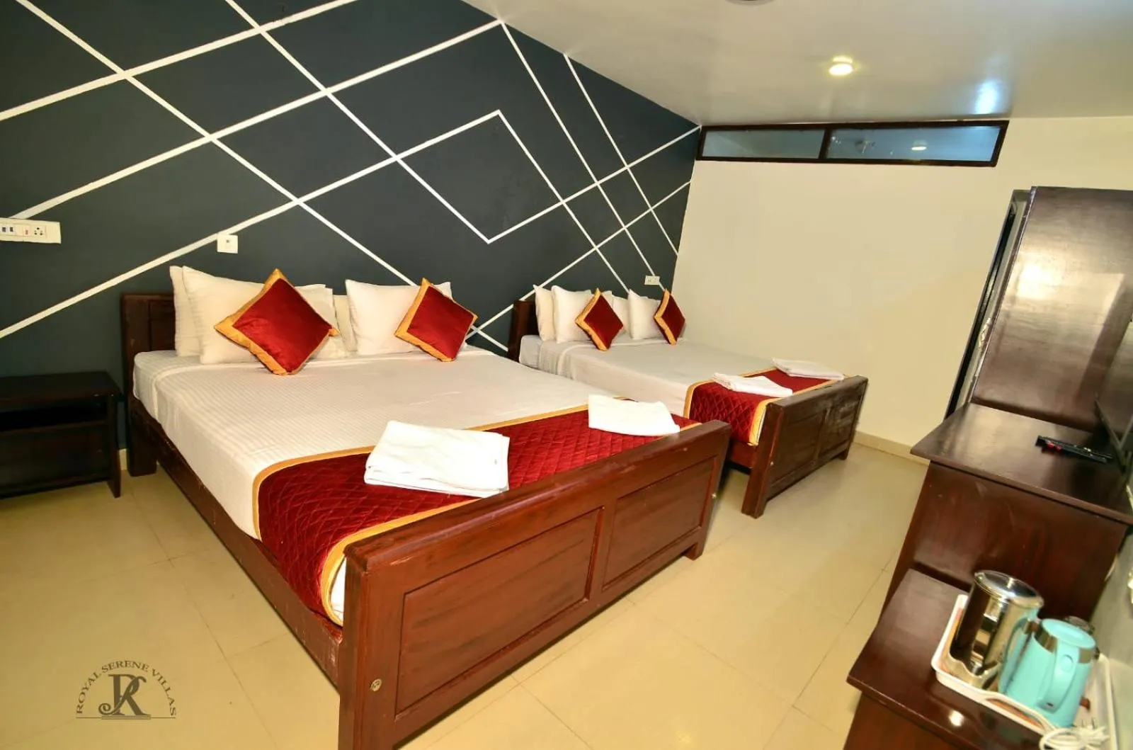 Photo of the whole room, Bed in Royal Serene Villas