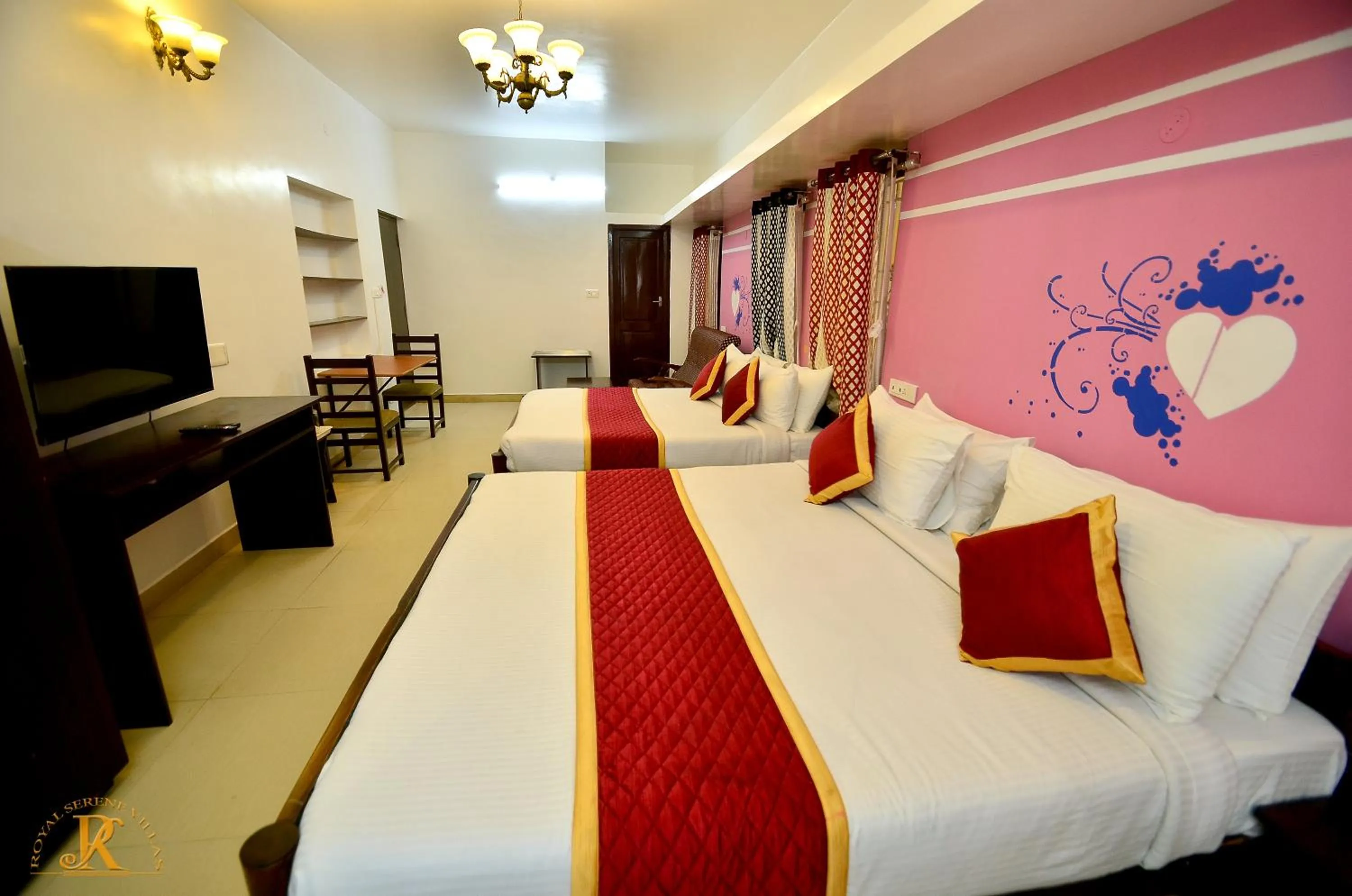 Photo of the whole room, Bed in Royal Serene Villas