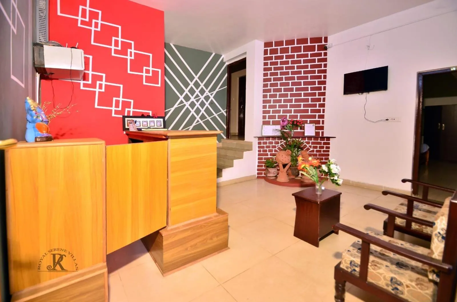 Lobby or reception in Royal Serene Villas