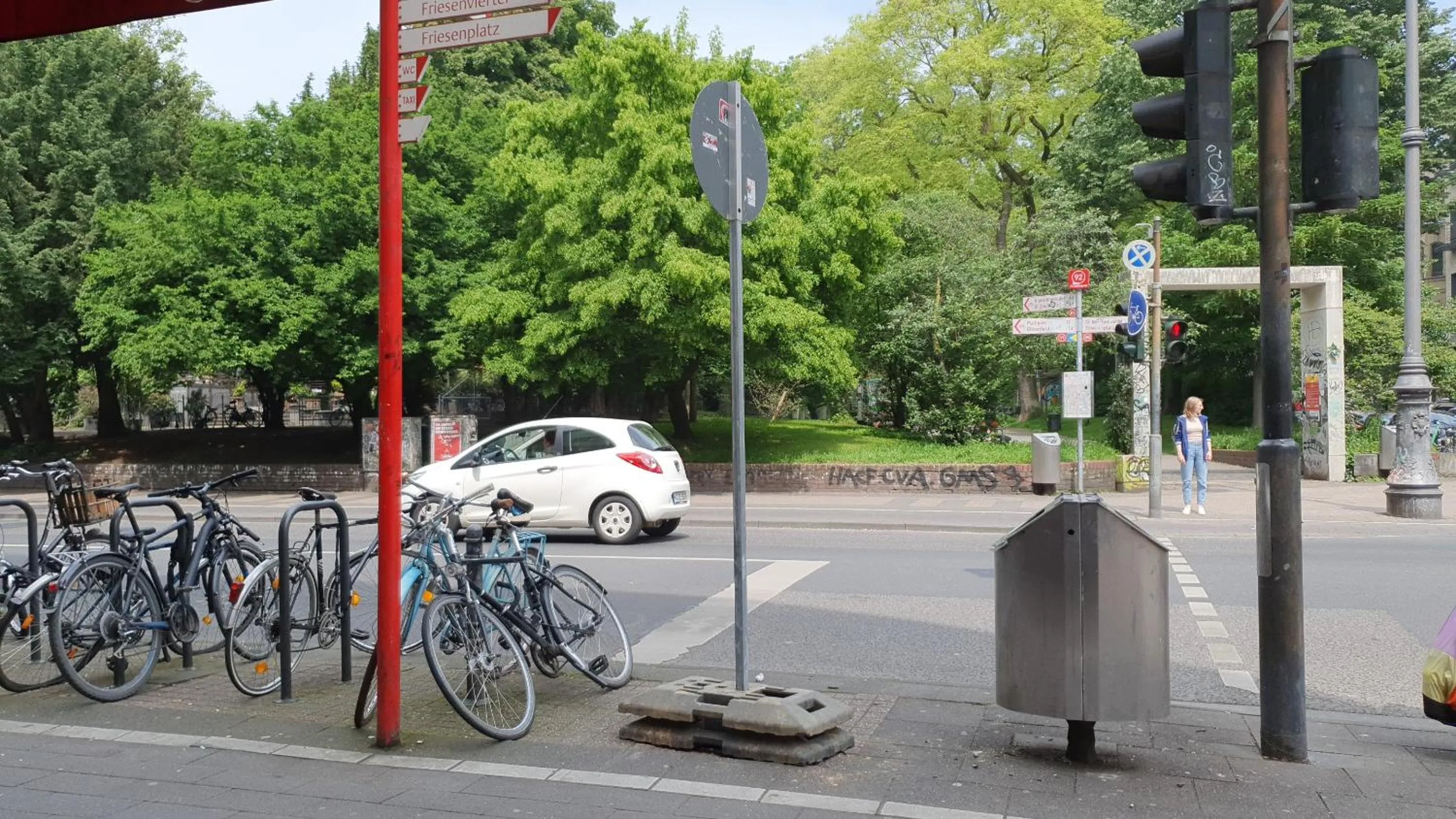 Street view in CityPark Hotel