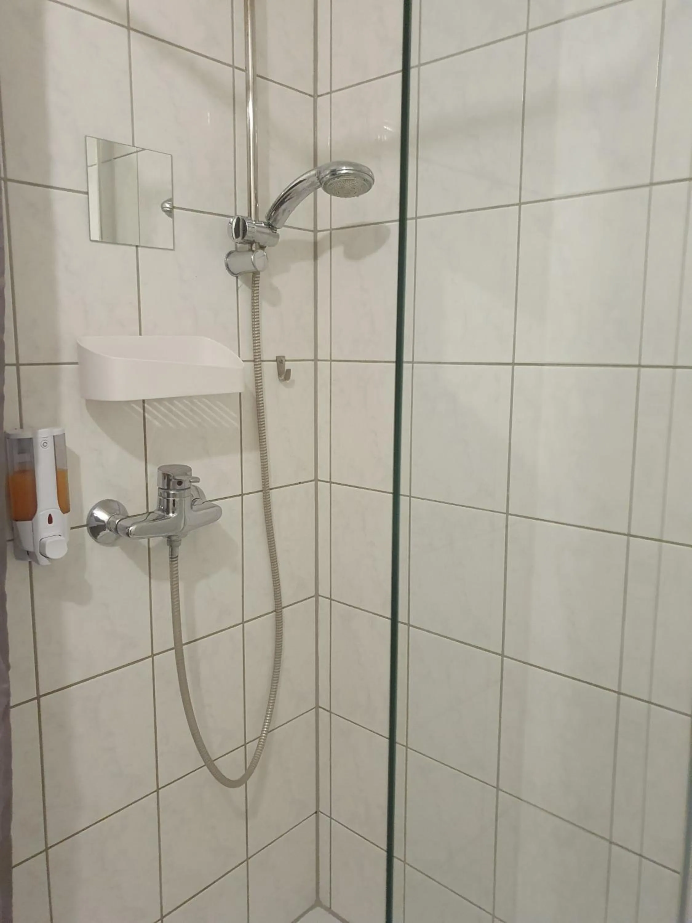 Shower in CityPark Hotel