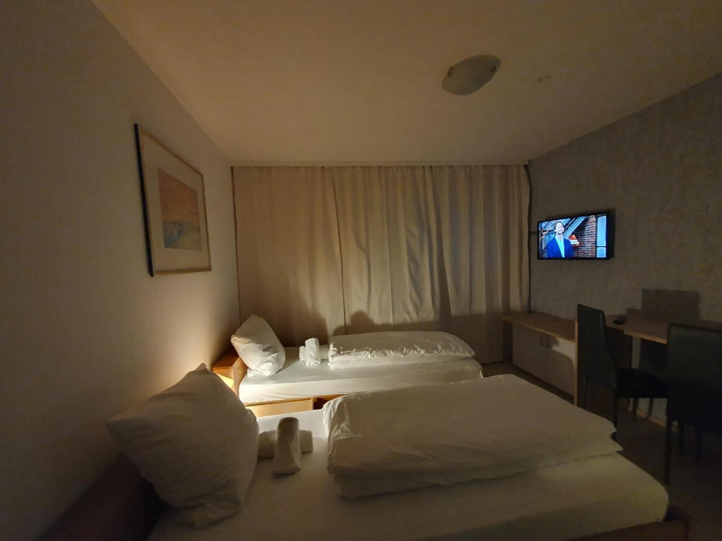 TV and multimedia, Bed in CityPark Hotel