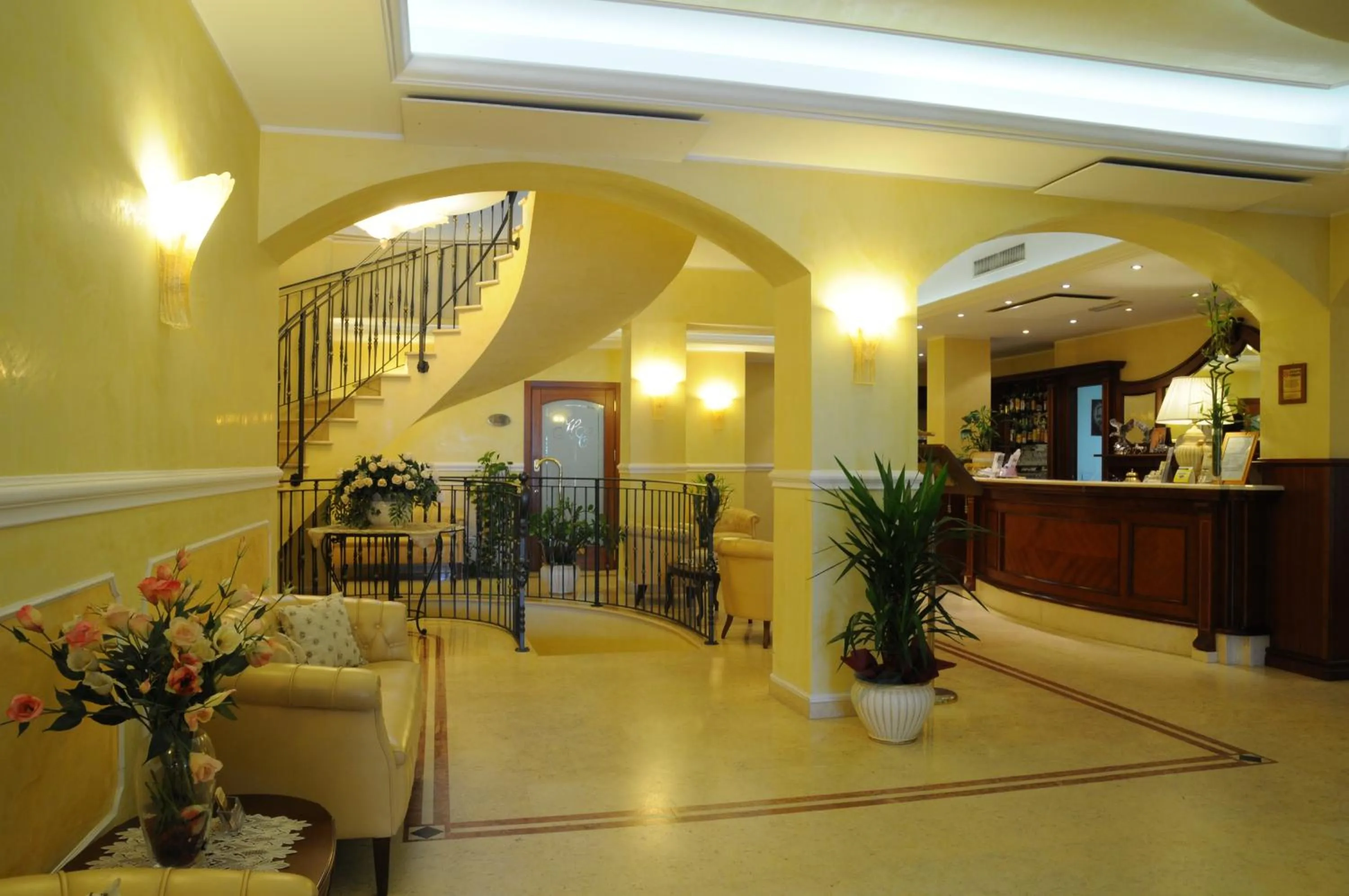 Lobby or reception in Hotel Corallo