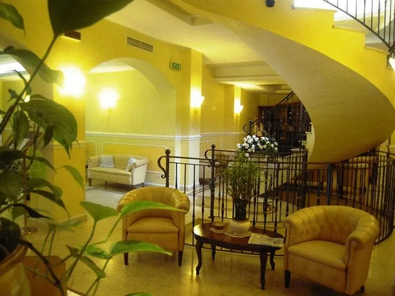 Lobby or reception in Hotel Corallo