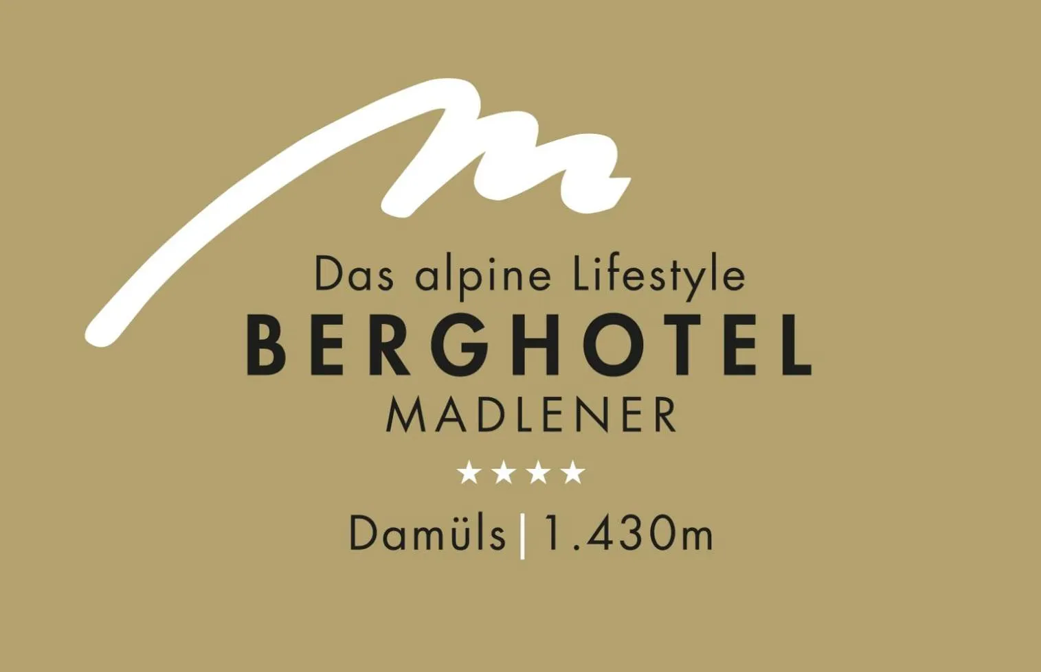 Property logo or sign in Alpine Lifestyle Berghotel Madlener