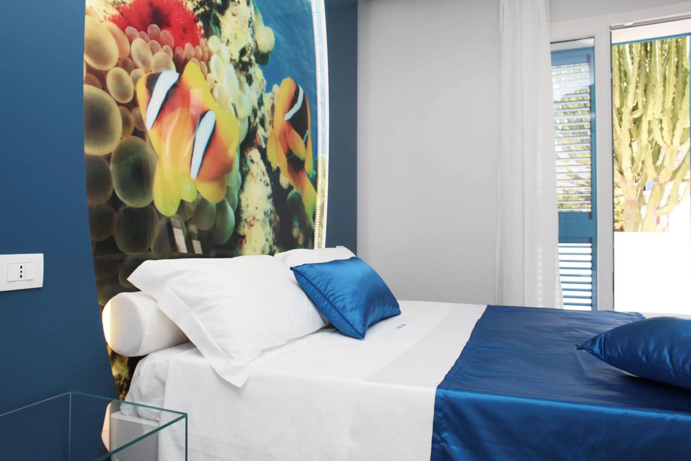 Photo of the whole room, Bed in Rivazzurra Design Rooms