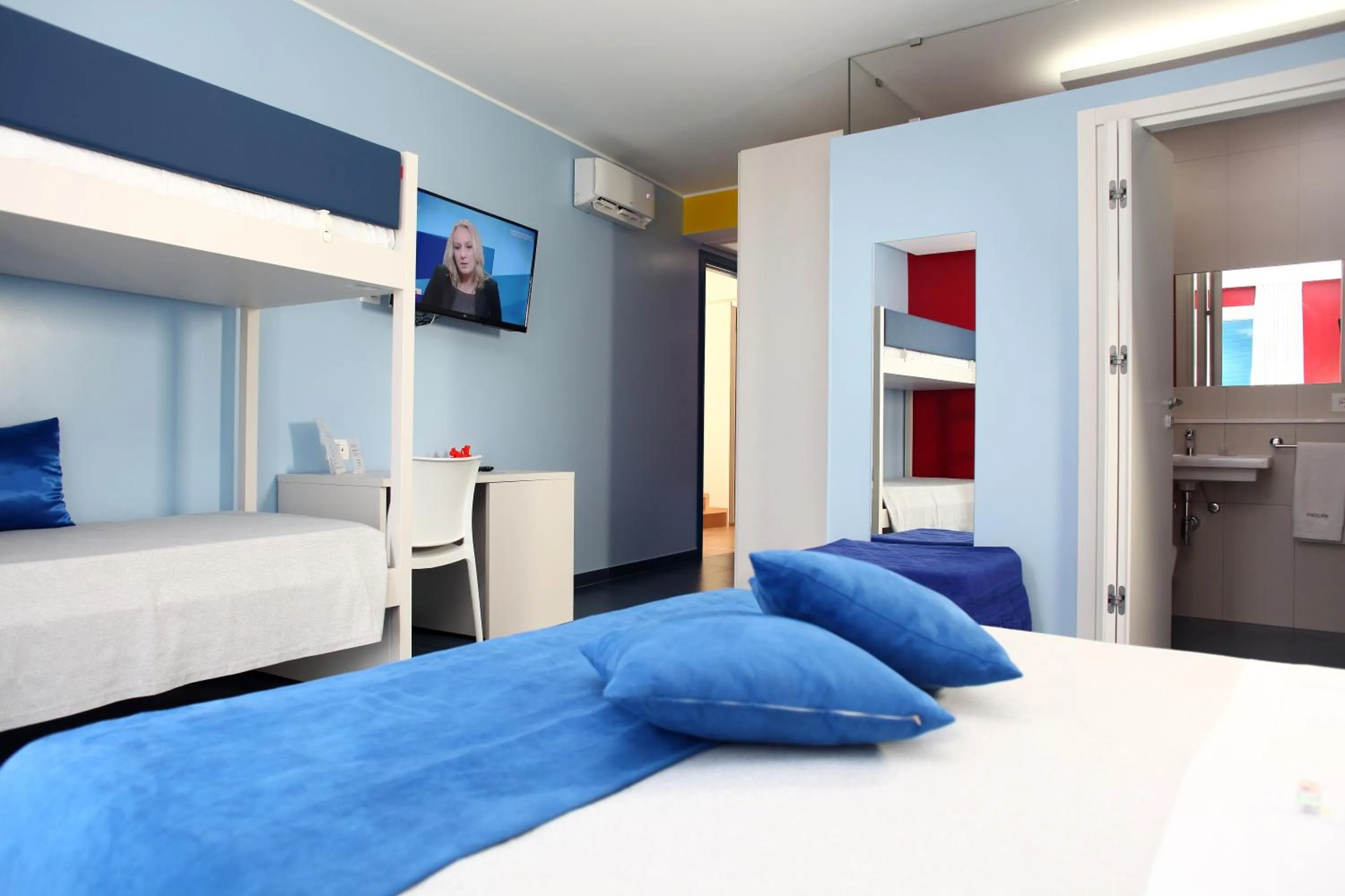 Bed in Rivazzurra Design Rooms