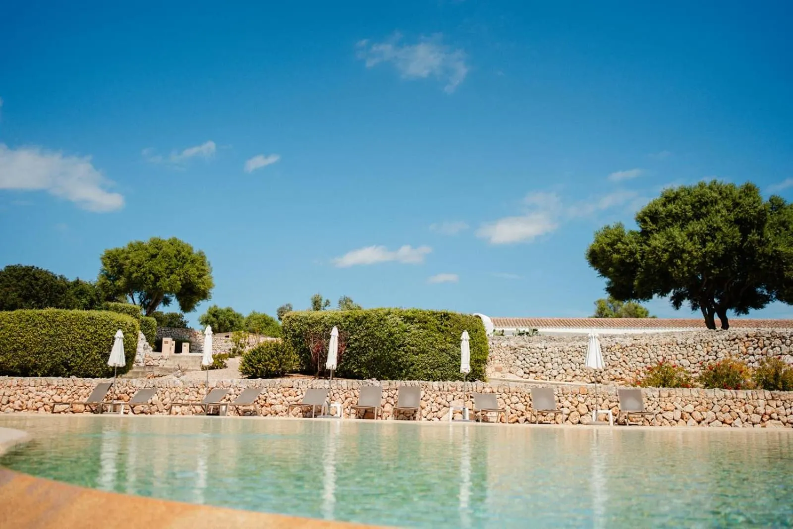 Swimming pool in Hotel Rural Binigaus Vell
