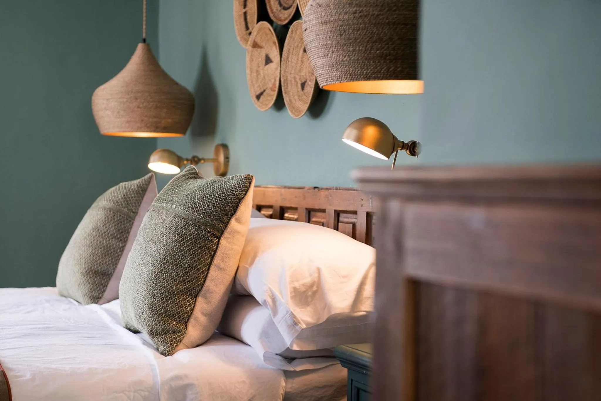 Bed in Hotel La Casa del Califa