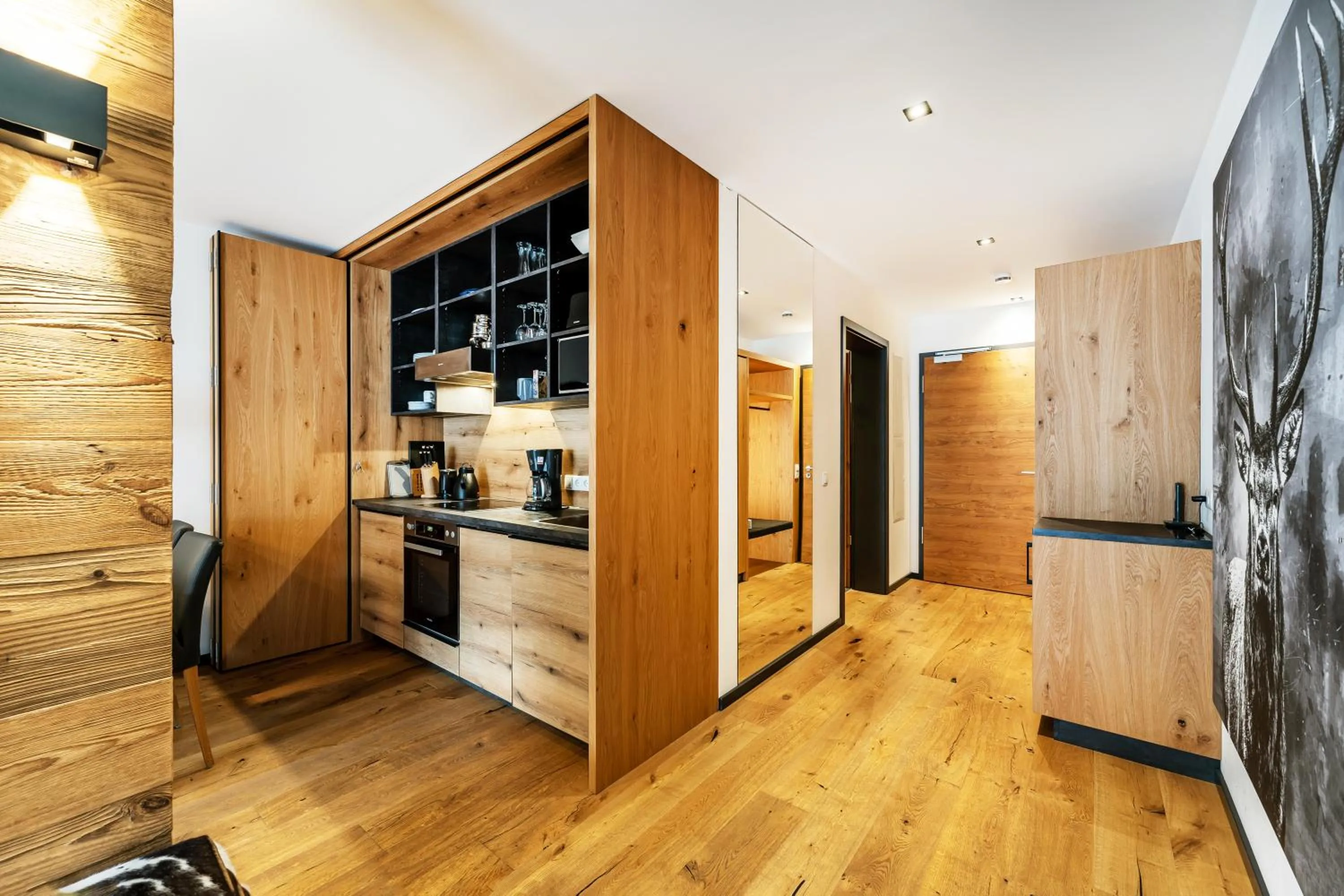 Kitchen or kitchenette in Hotel Bayerischer Hof