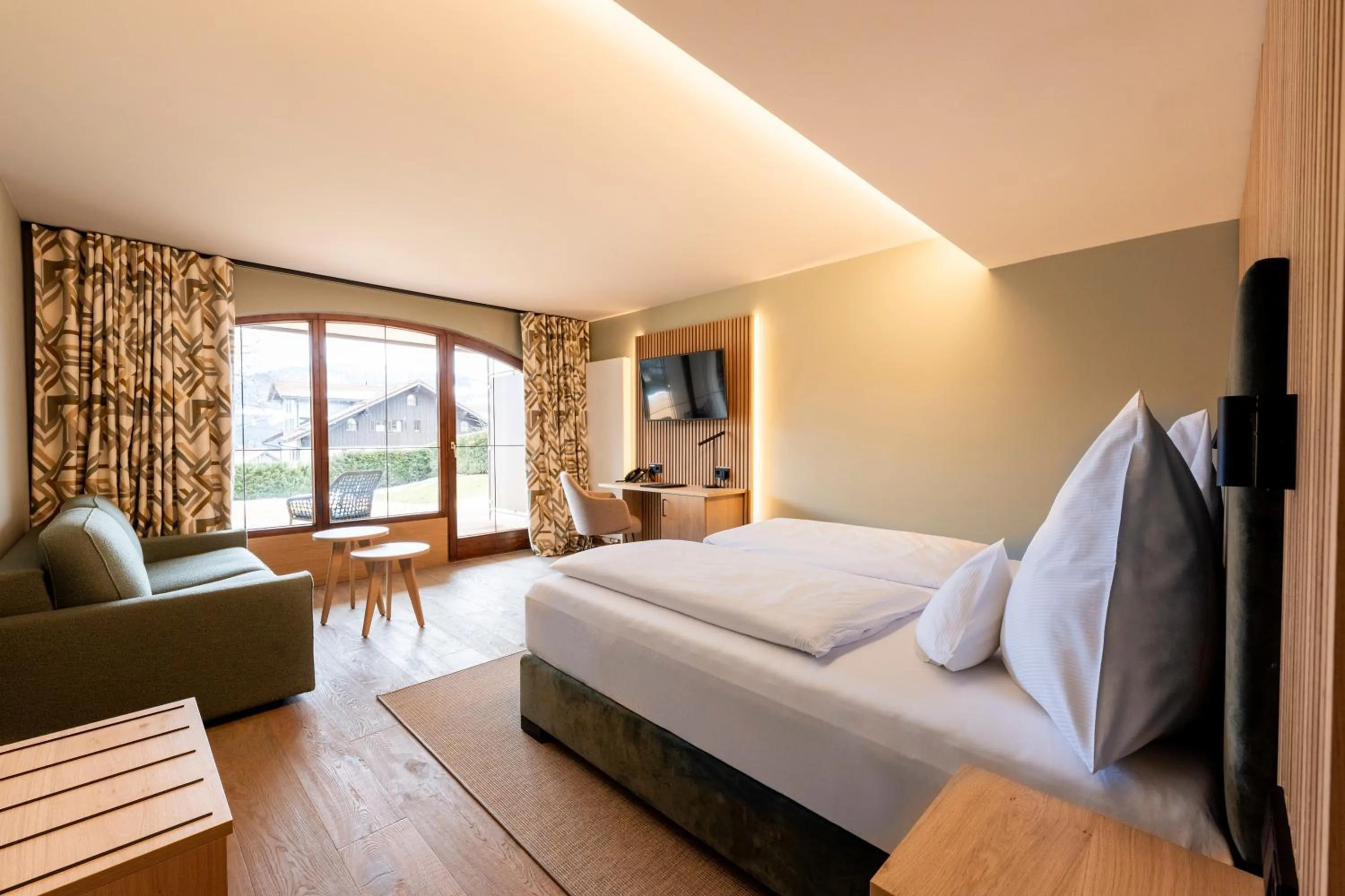 Bed in Hotel Bayerischer Hof