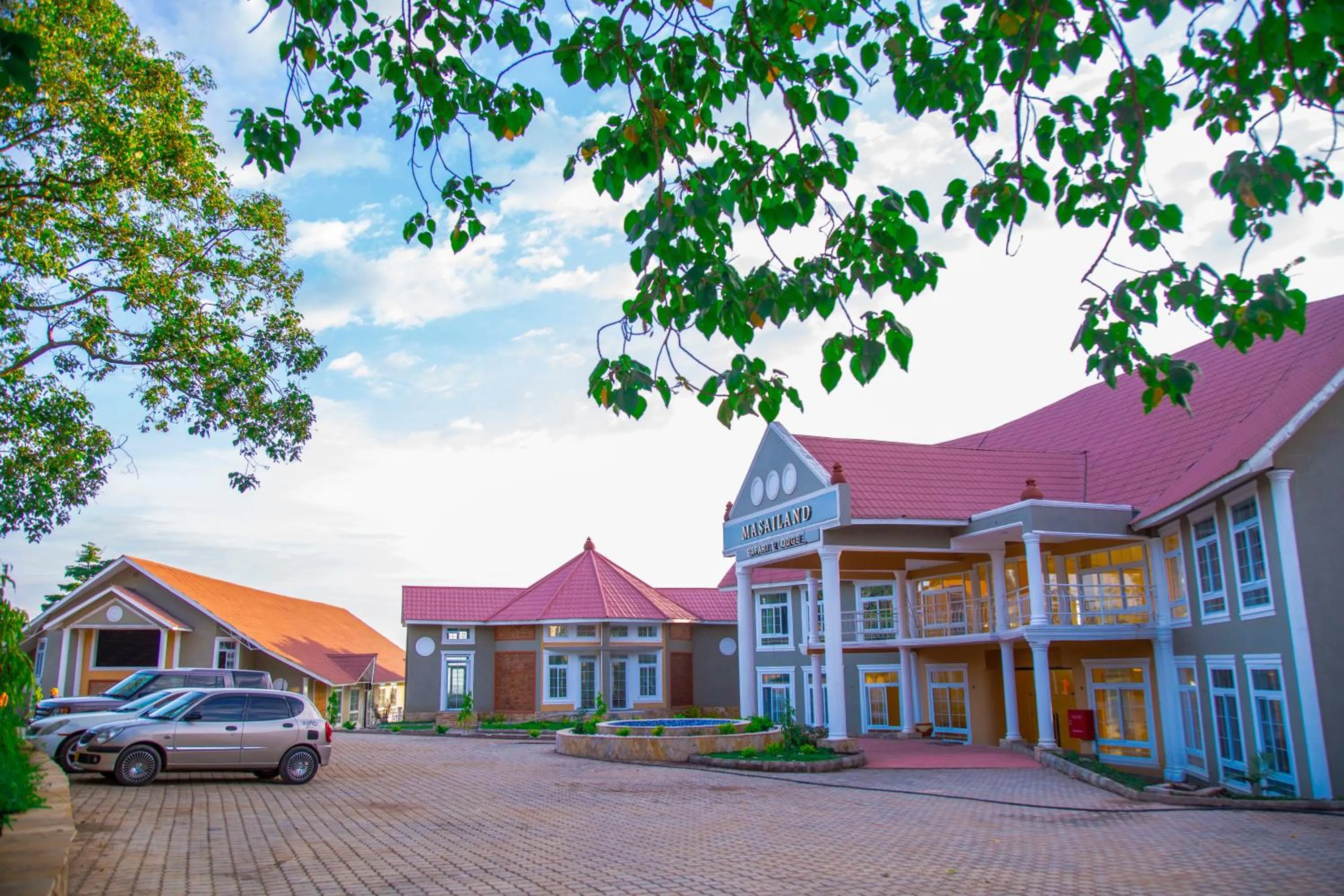 Property building in Masailand Safari Lodge