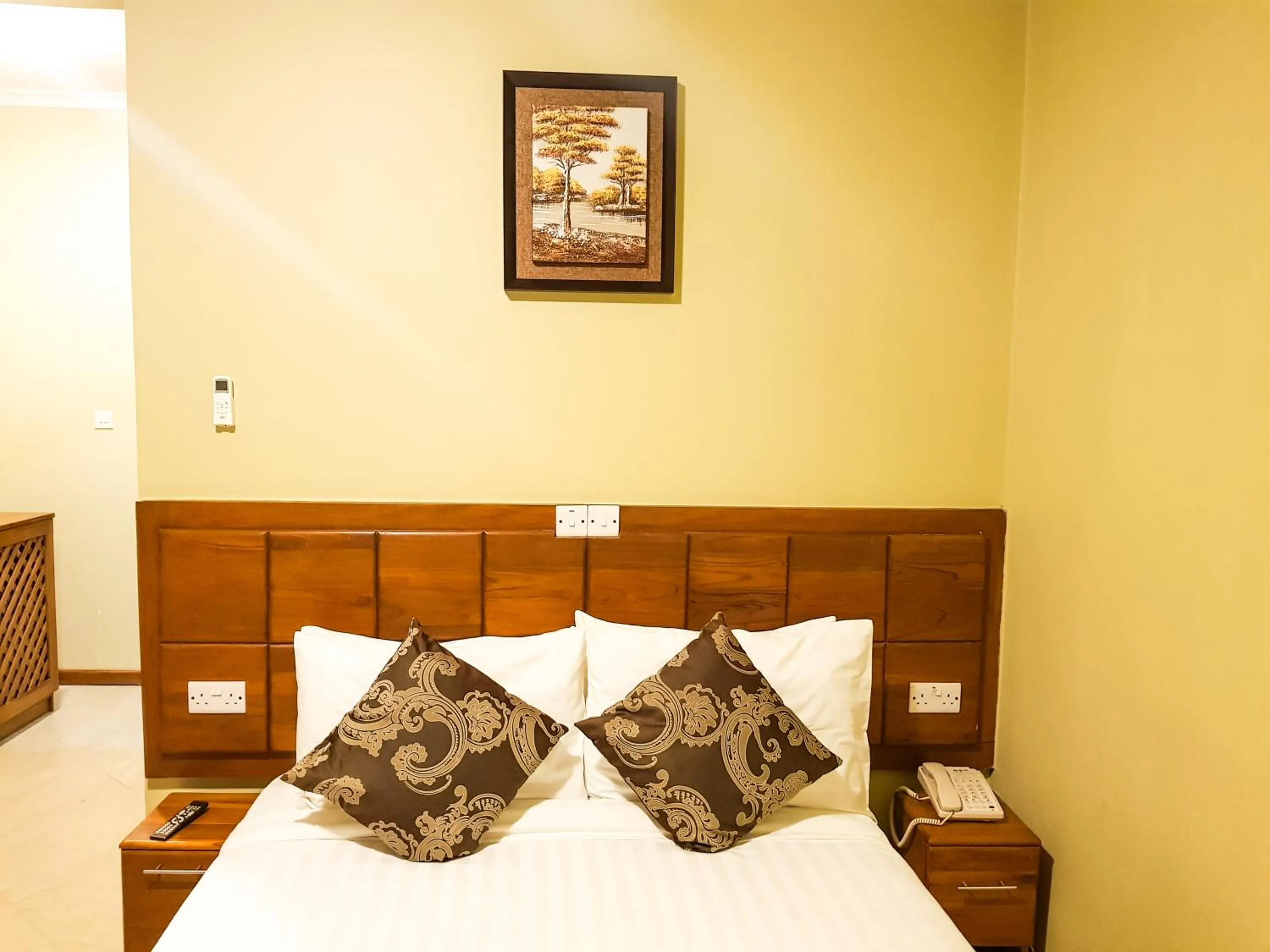 Bed in Masailand Safari Lodge