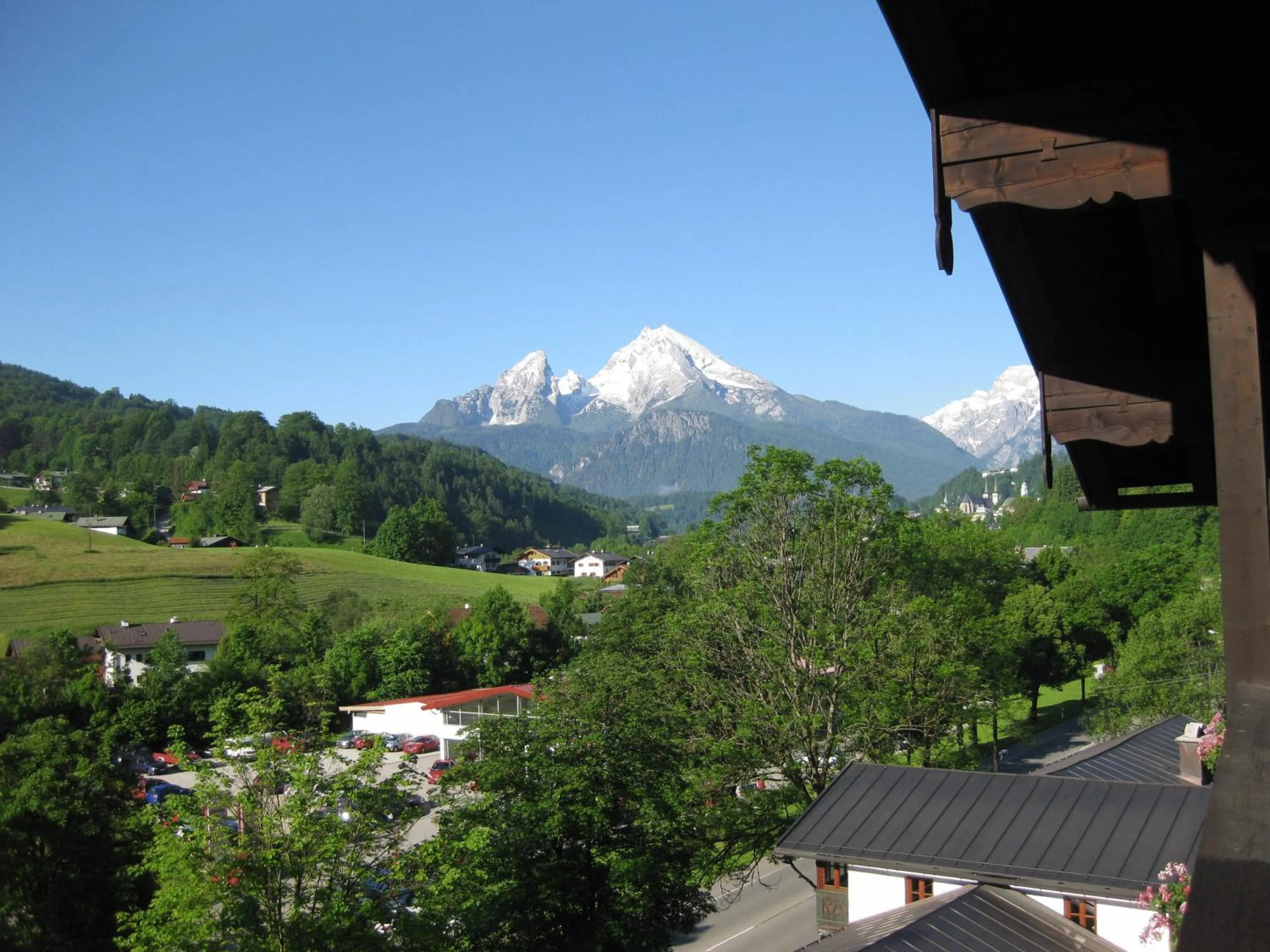 Mountain view in Alpen-Hotel Seimler