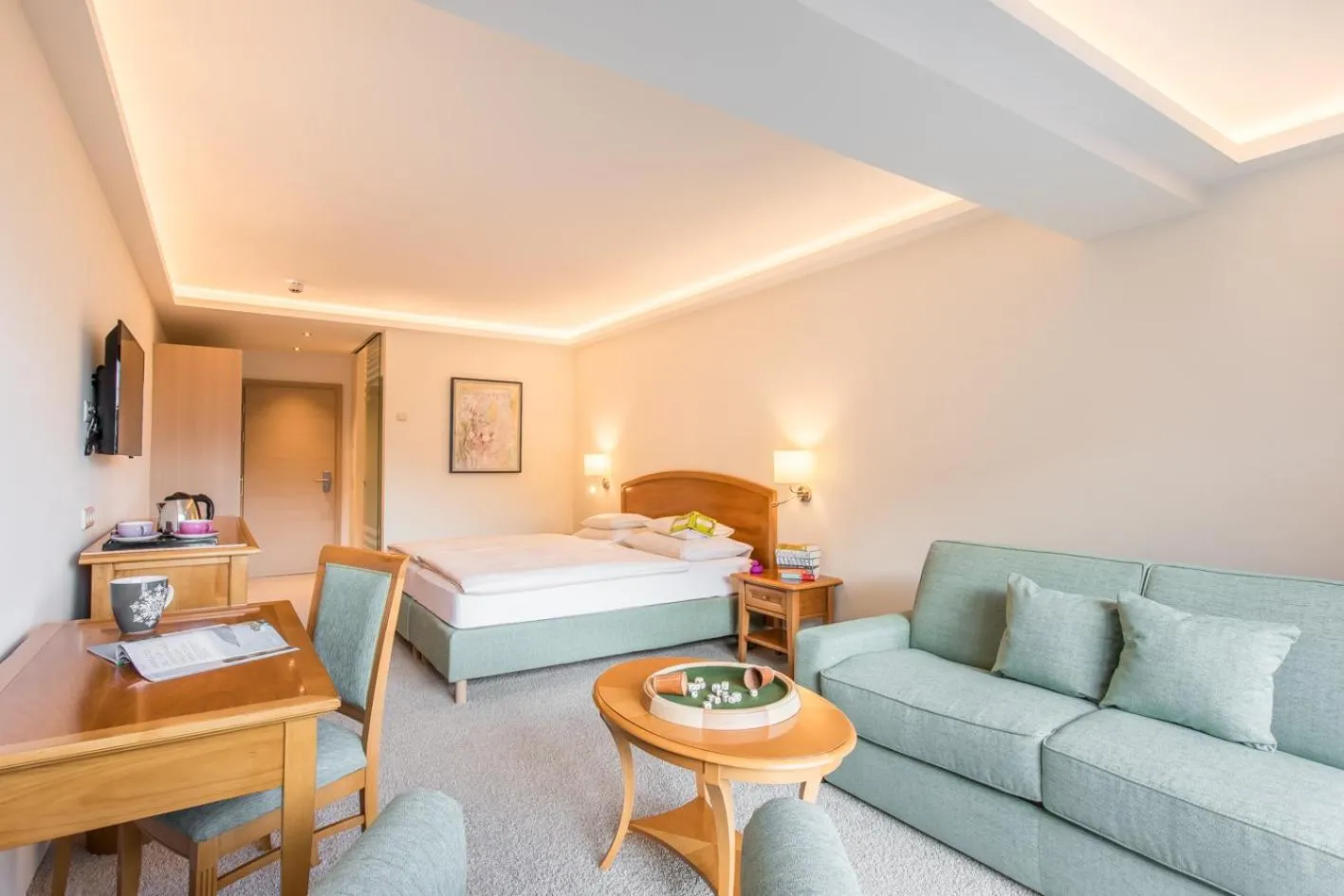 Photo of the whole room, Bed in ALPIN- Das Sporthotel - SKI IN SKI OUT cityXpress, SUMMERCARD INCLUDED