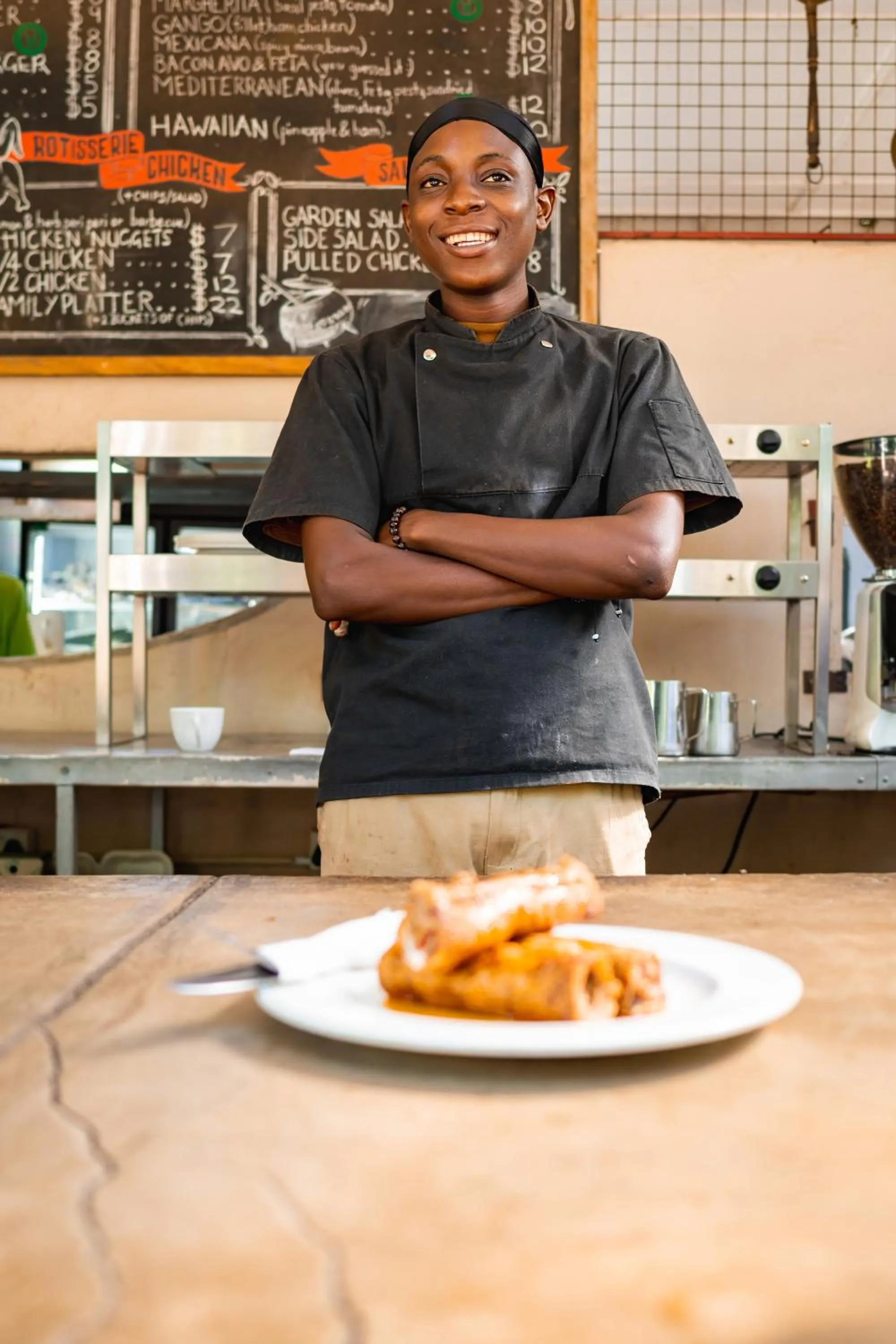 Food in Shoestrings Backpackers Lodge Vic Falls