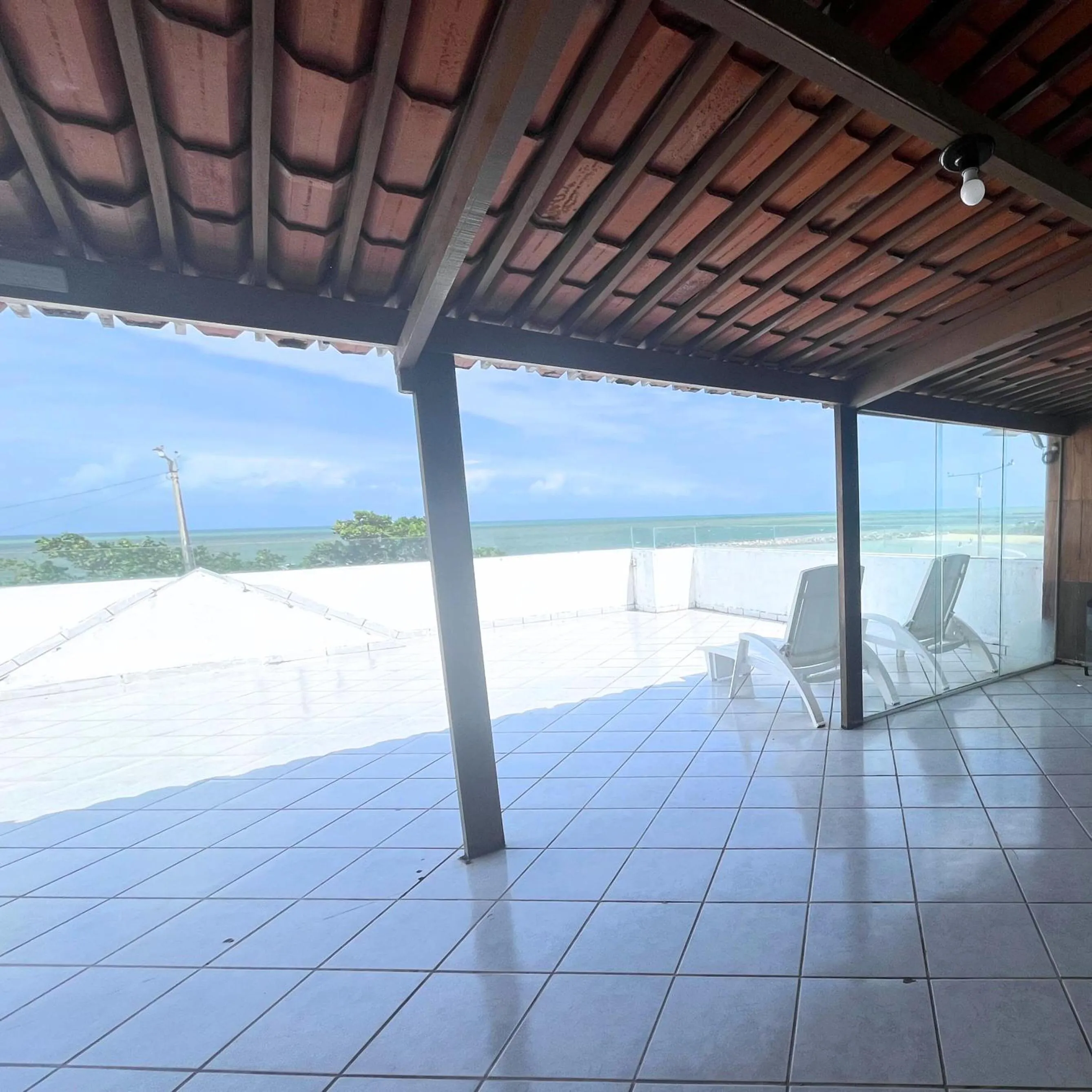 Balcony/Terrace in Casamar Pousada