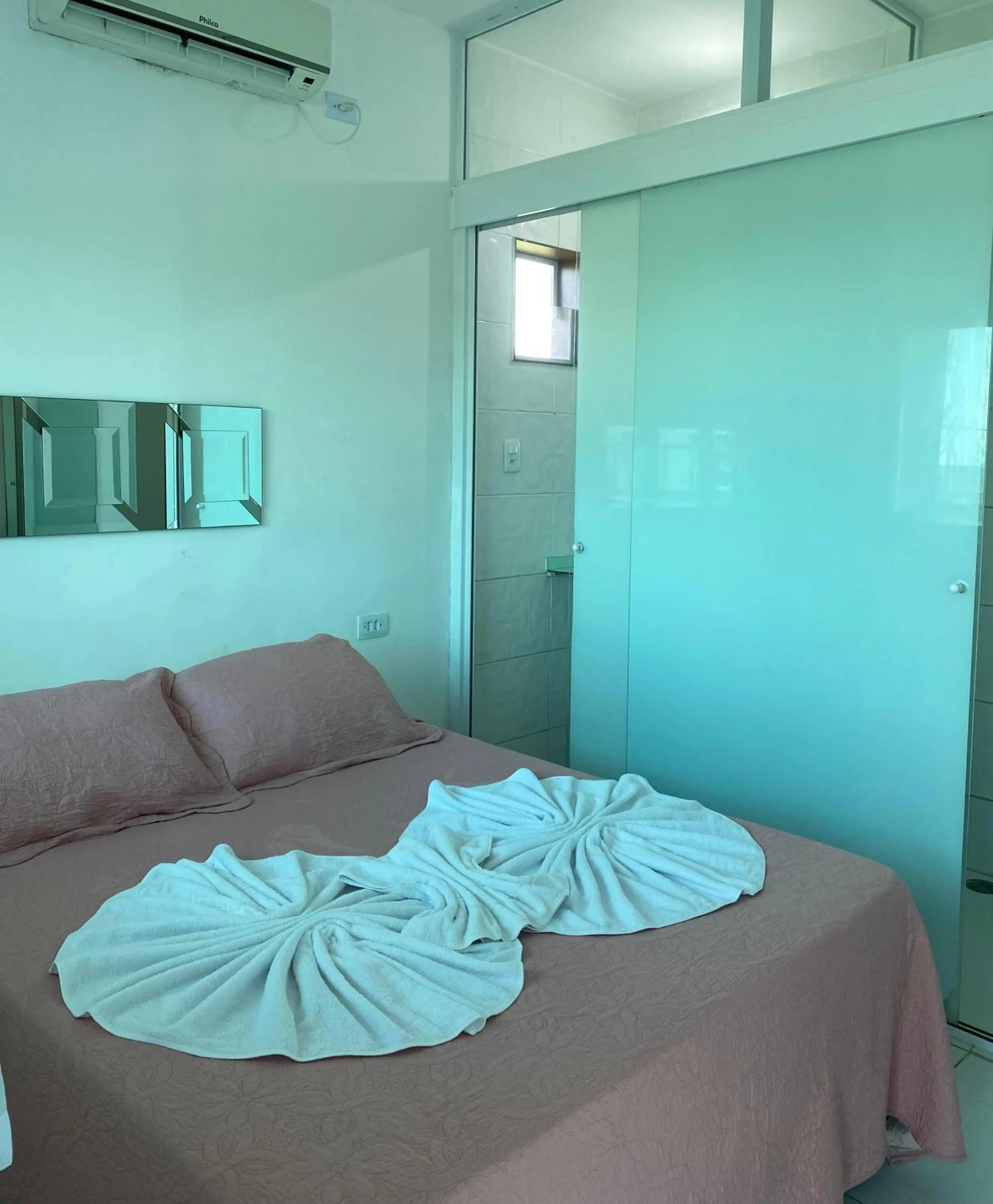 Bed in Casamar Pousada