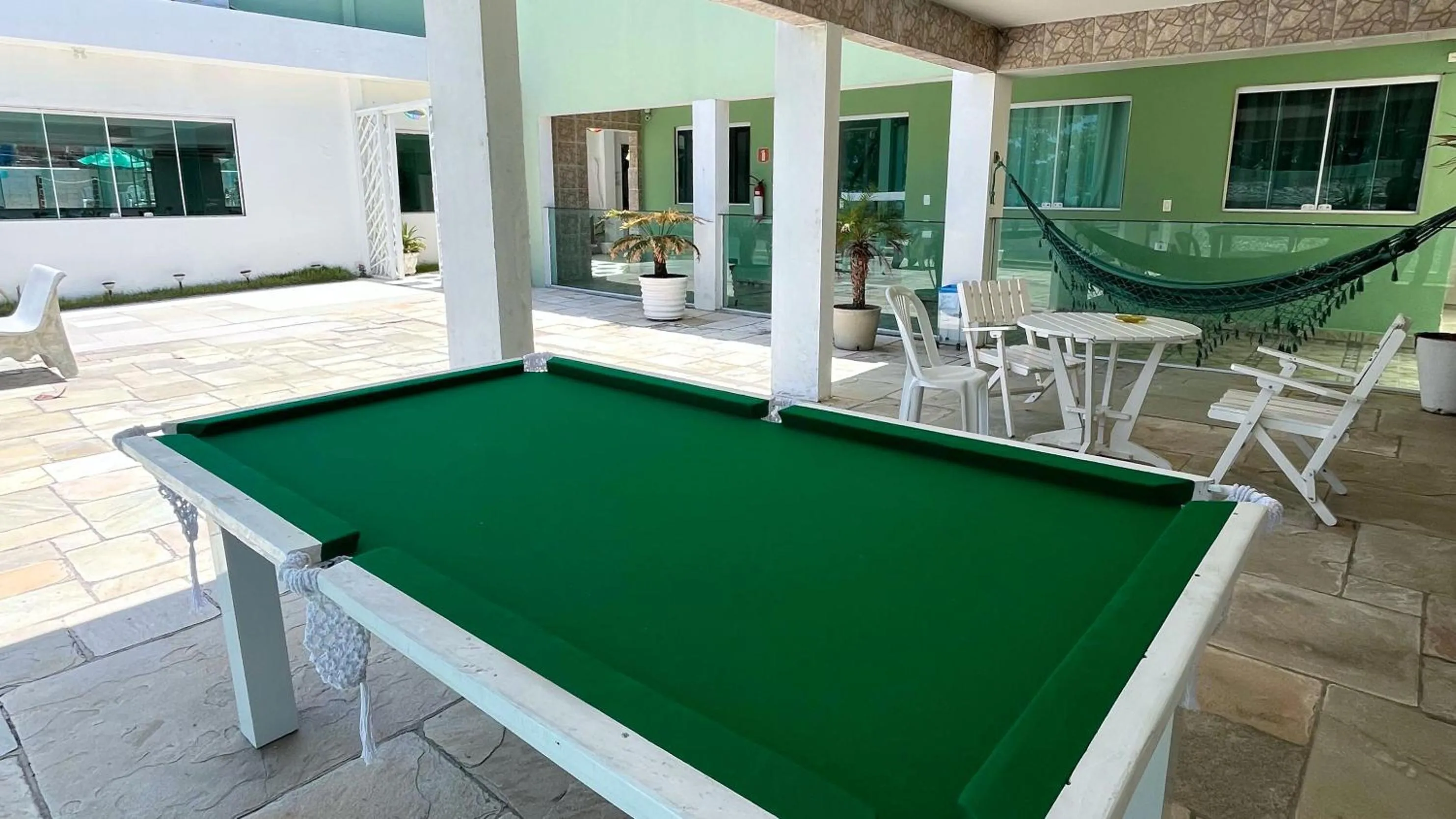 Seating area in Casamar Pousada