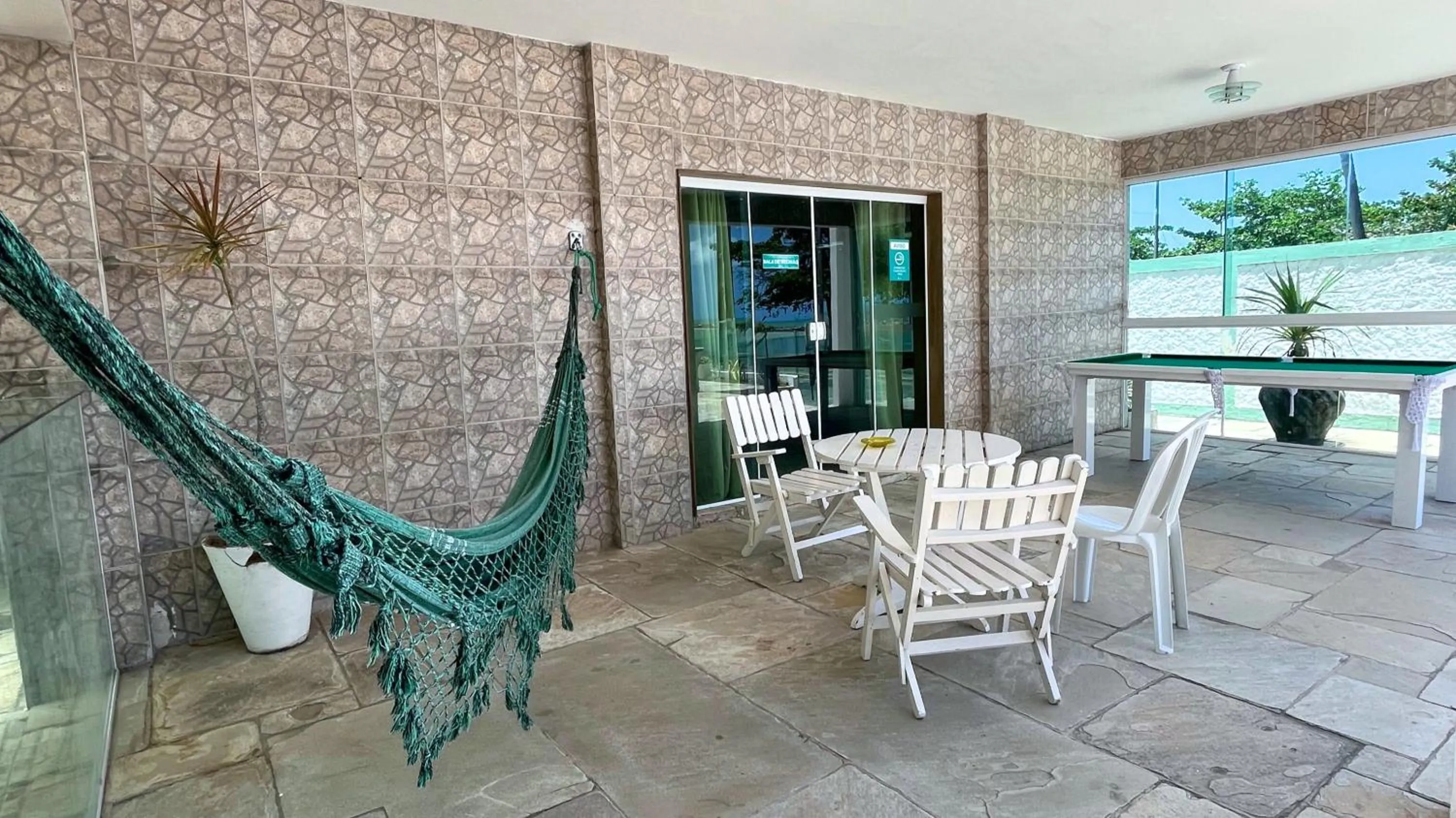 Living room in Casamar Pousada