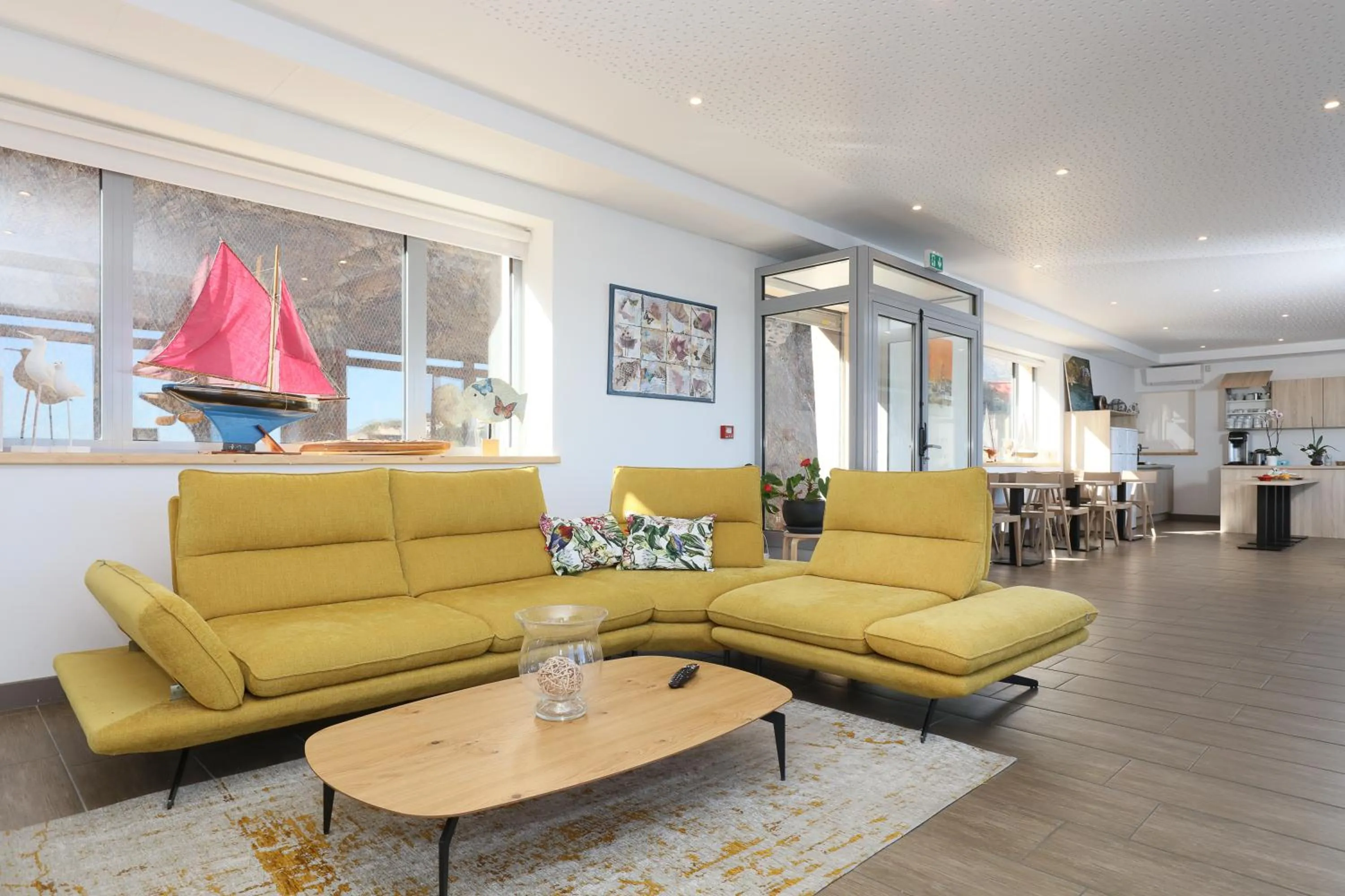 Living room in Hotel La Vigie - Face à la mer