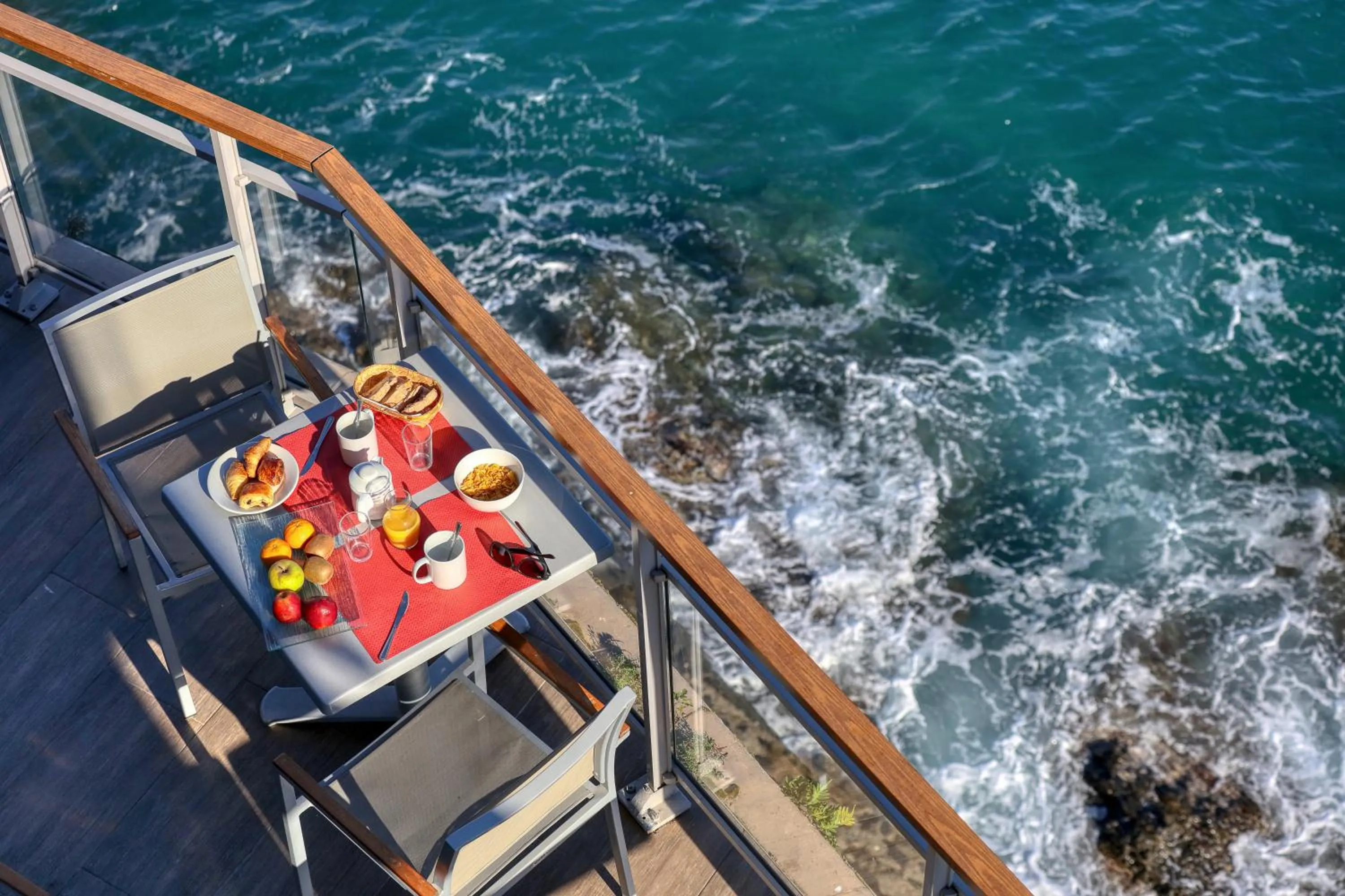 View (from property/room) in Hotel La Vigie - Face à la mer