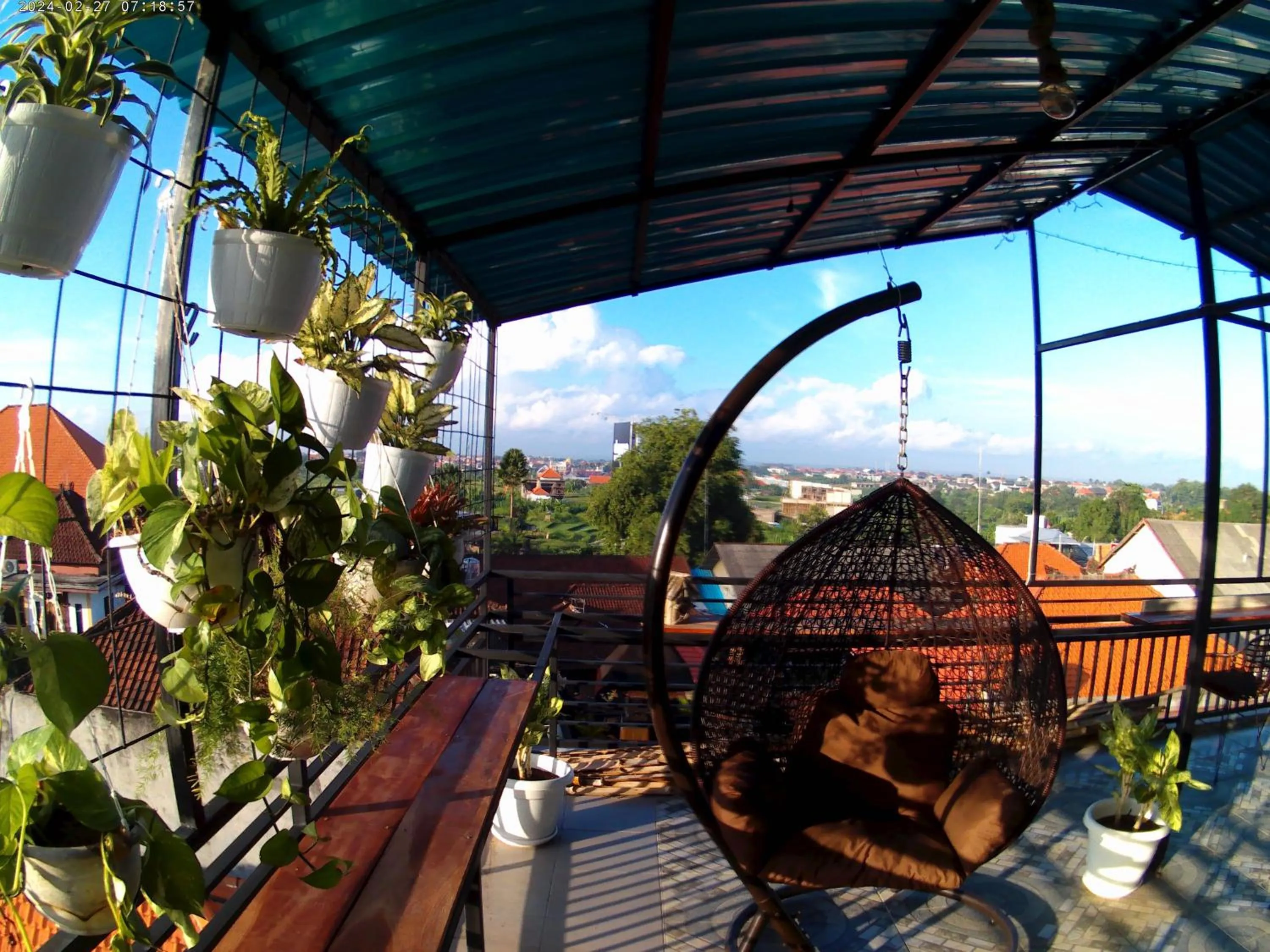 Balcony/Terrace in Canggu Pinpoint Rooms
