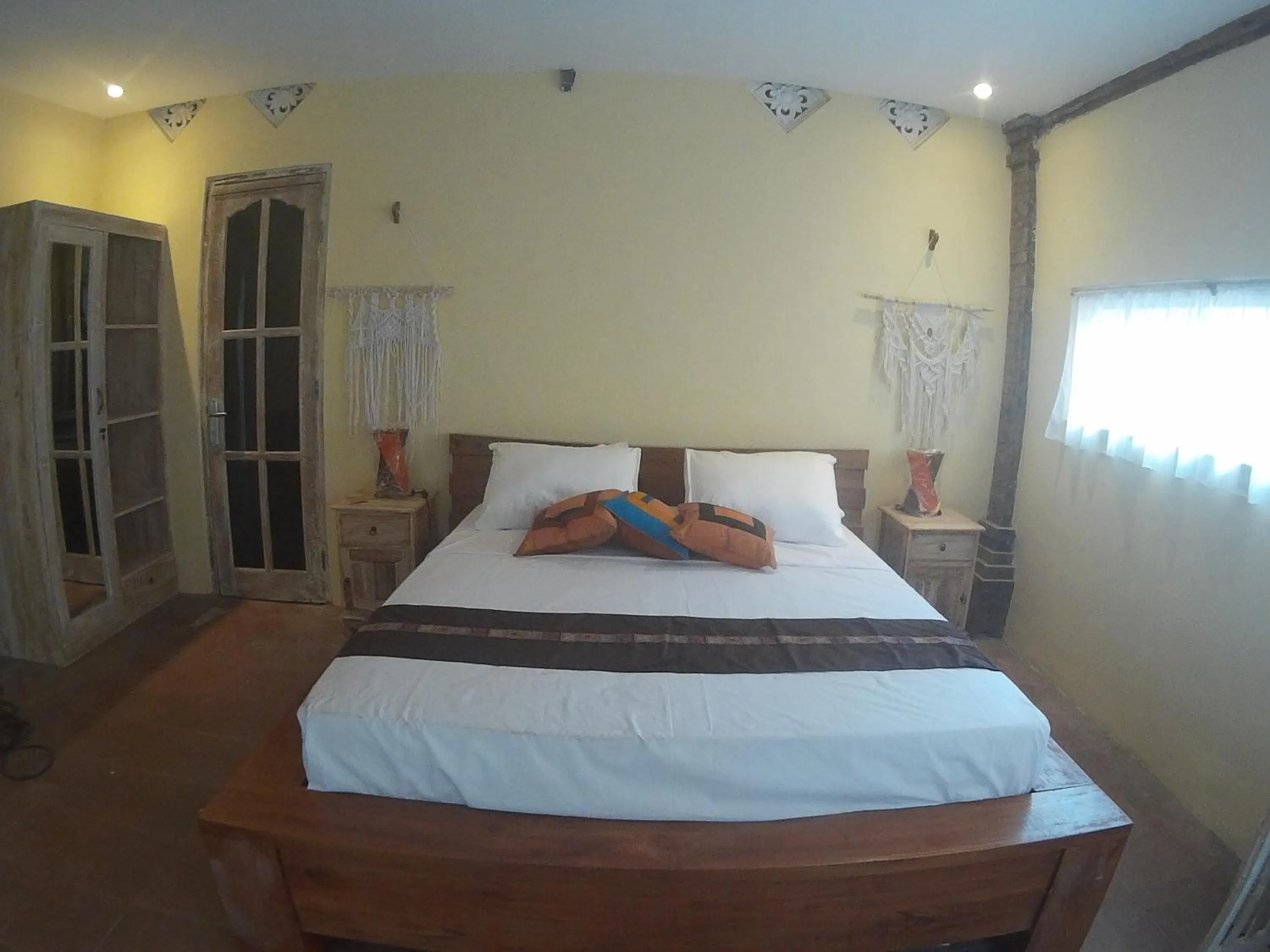 Bedroom, Bed in Canggu Pinpoint Rooms