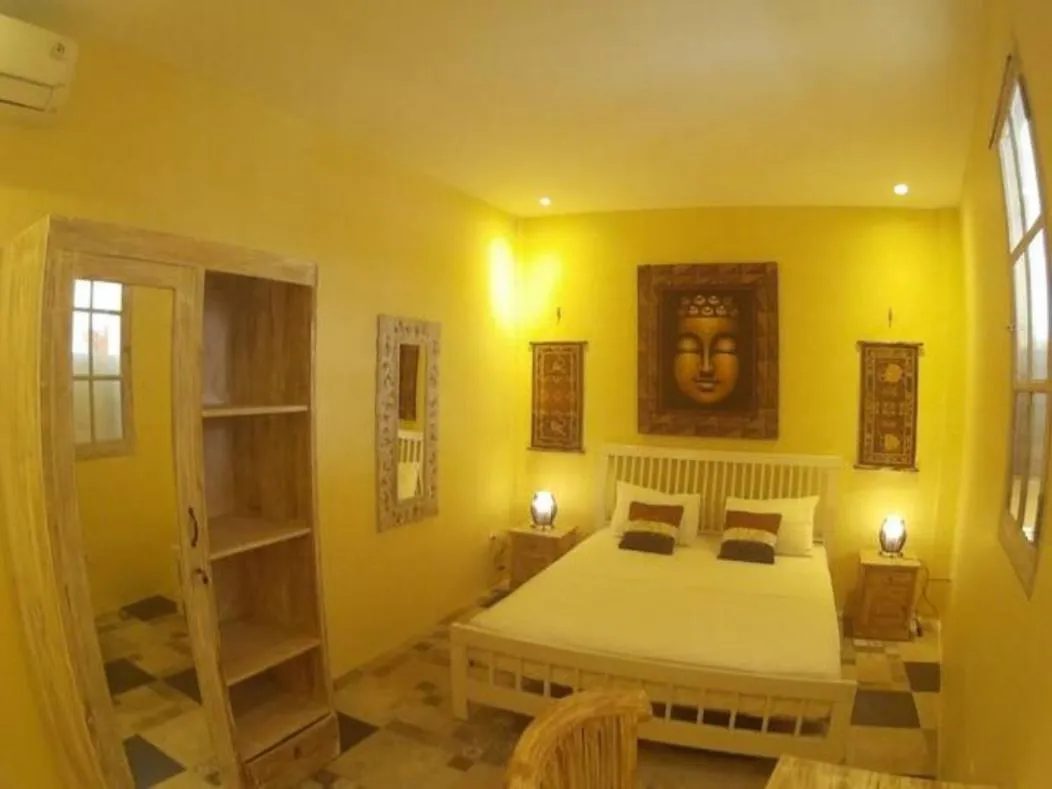 Bedroom, Bed in Canggu Pinpoint Rooms