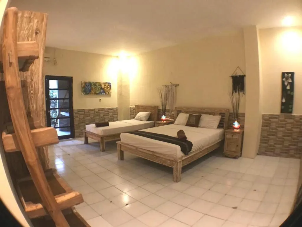 Bedroom, Bed in Canggu Pinpoint Rooms