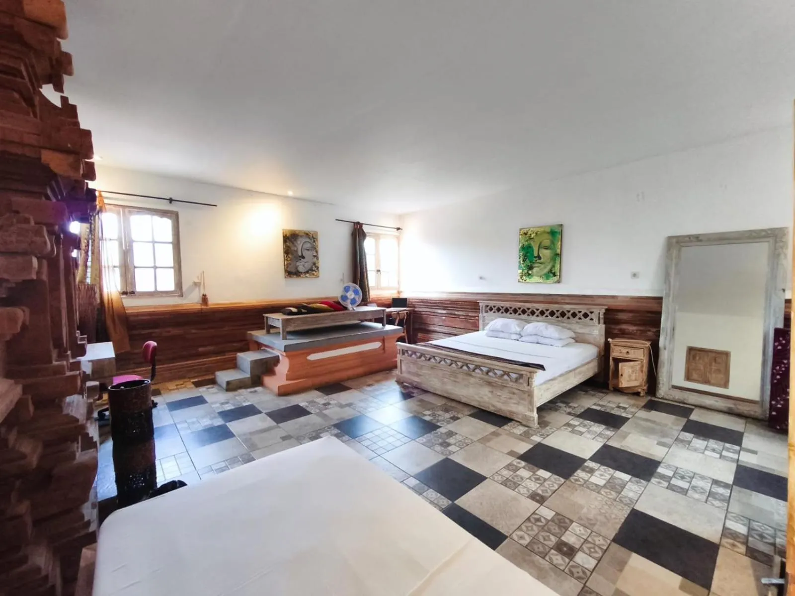 Bed in Canggu Pinpoint Rooms